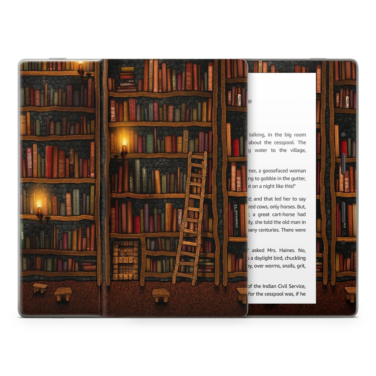 Library - Amazon Kindle Skin