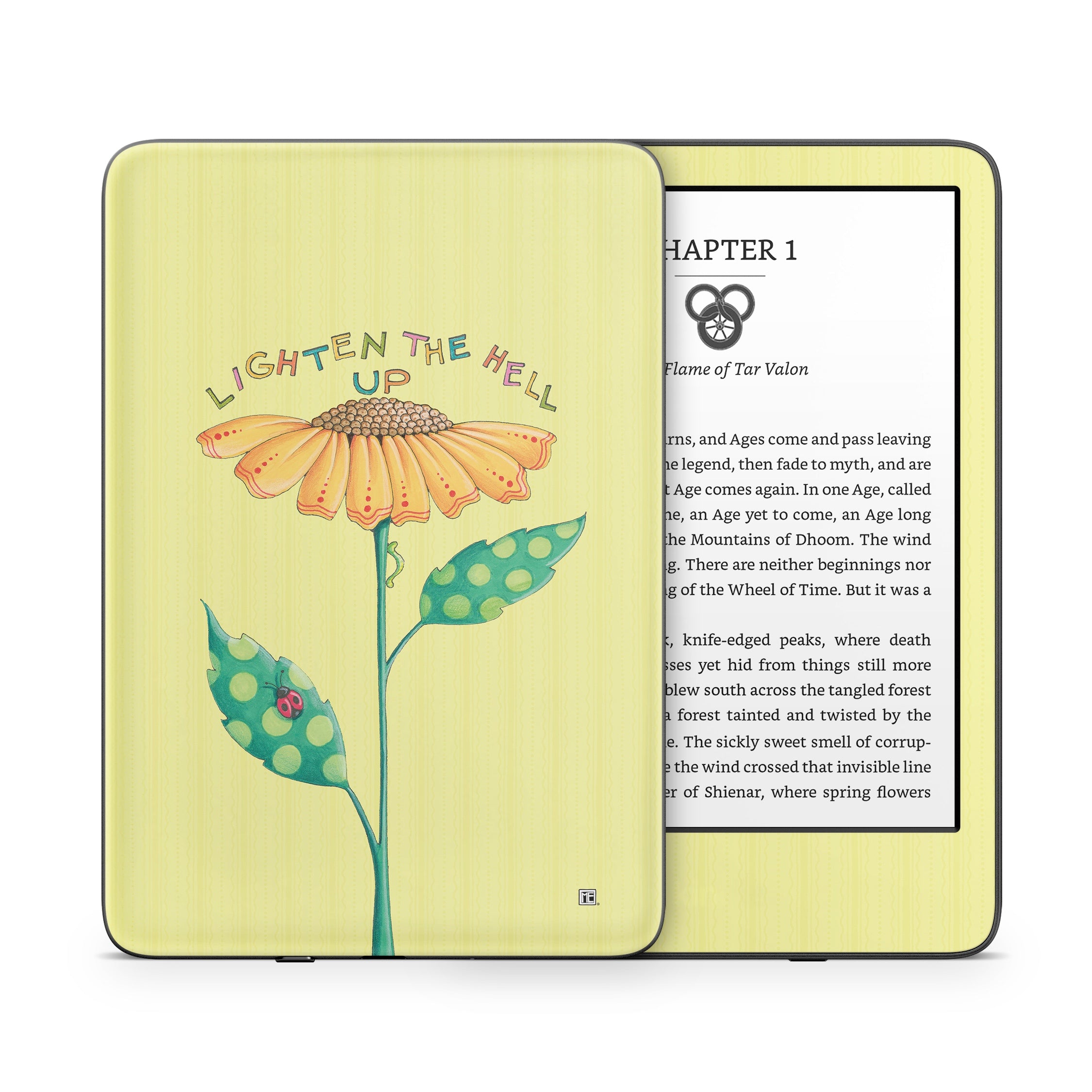 Lighten Up - Amazon Kindle Skin