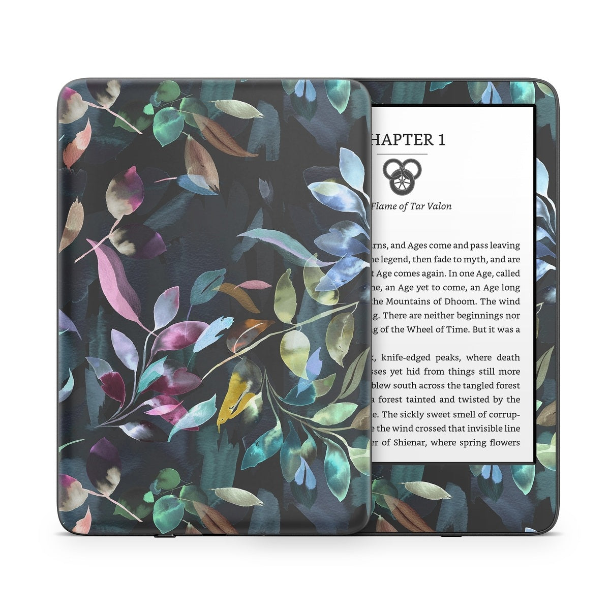Mystic Leaves - Amazon Kindle Skin
