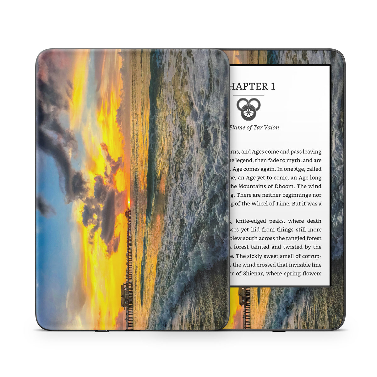 Naples Pier - Amazon Kindle Skin