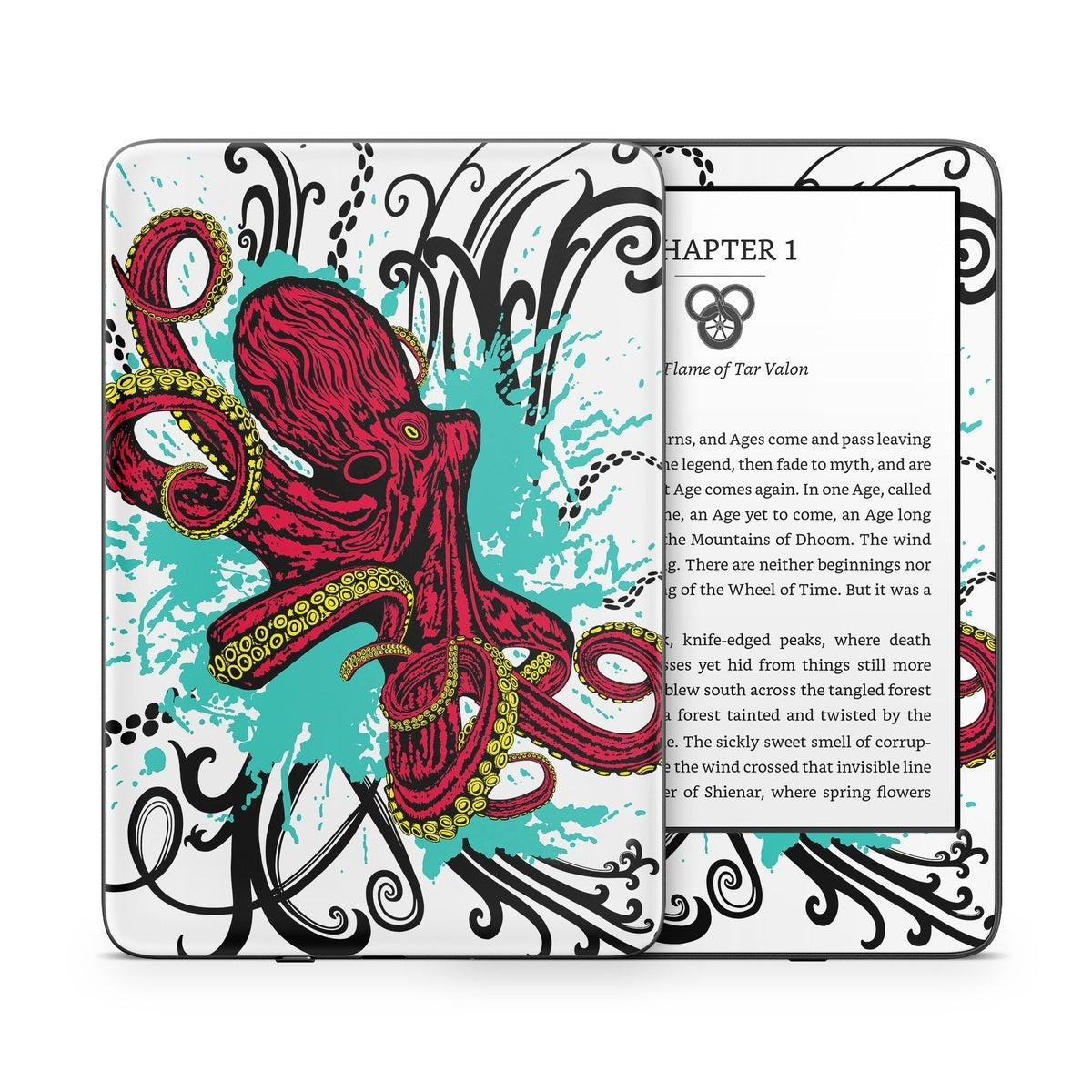 Octopus - Amazon Kindle Skin