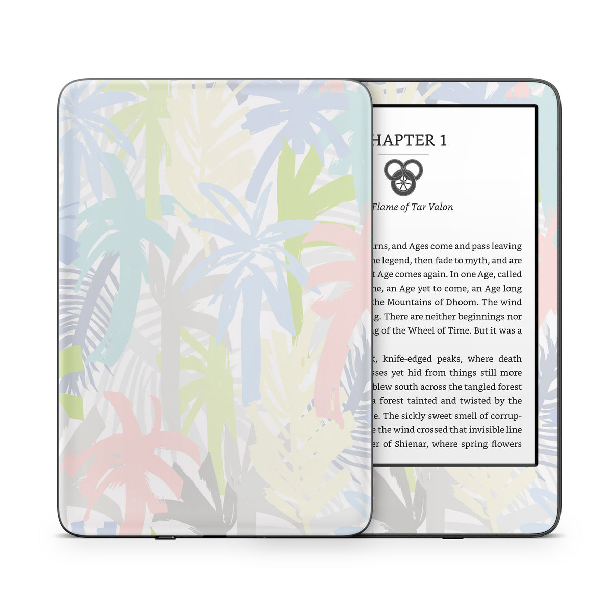 Pastel Palms - Amazon Kindle Skin