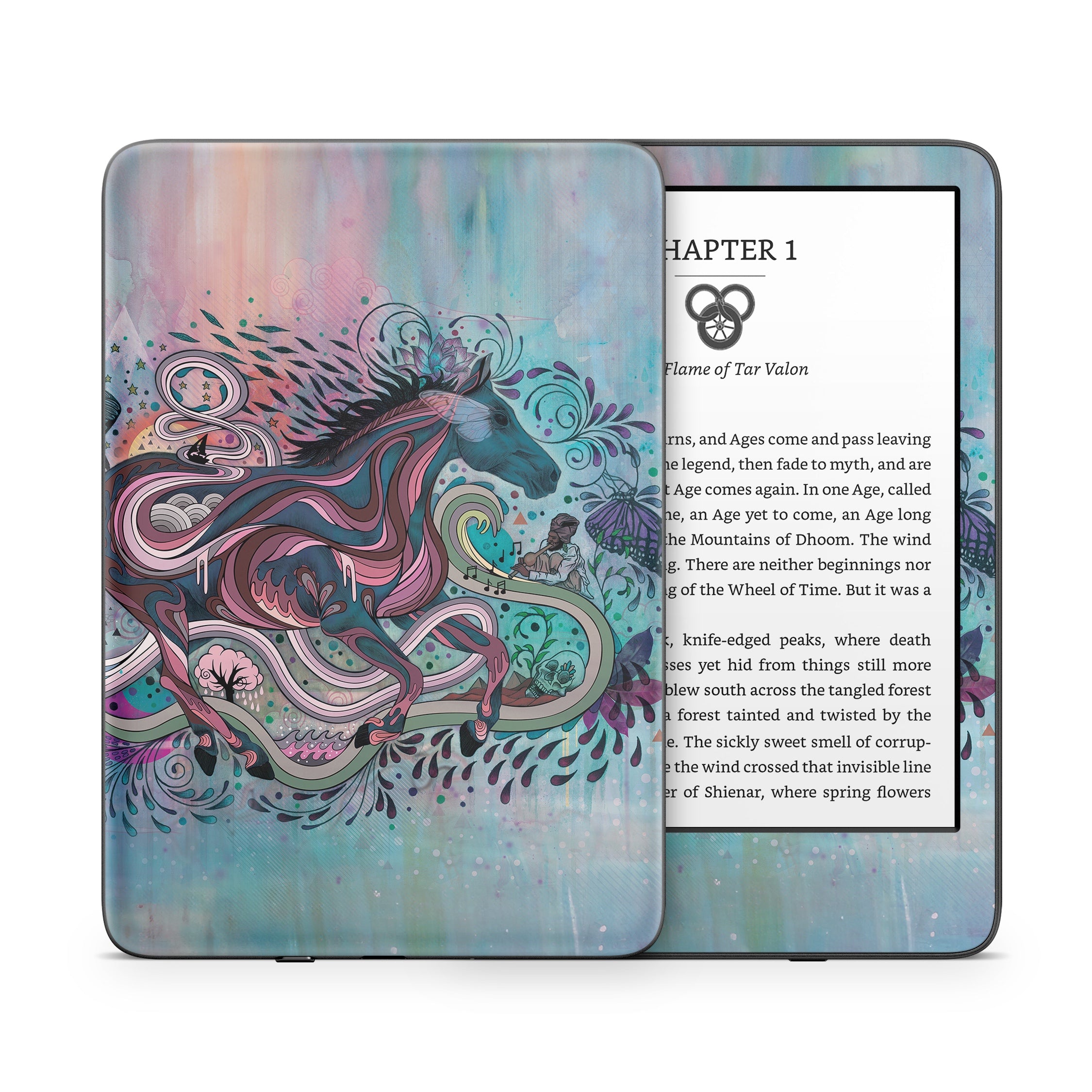 Poetry in Motion - Amazon Kindle Skin