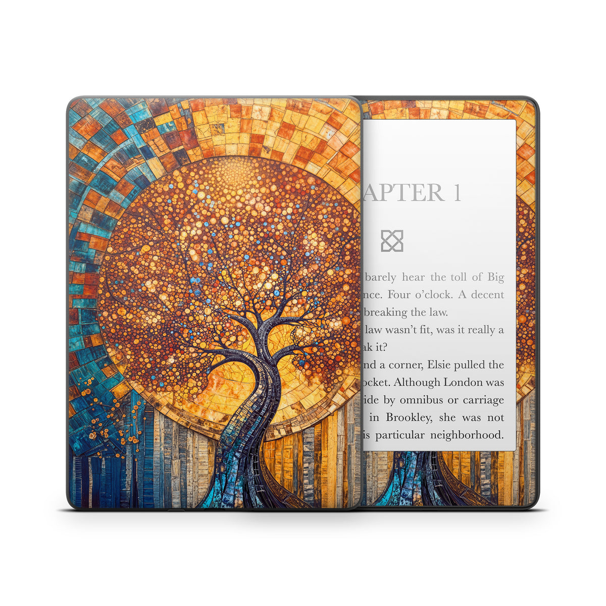 Radiant Creation Tree - Amazon Kindle Skin