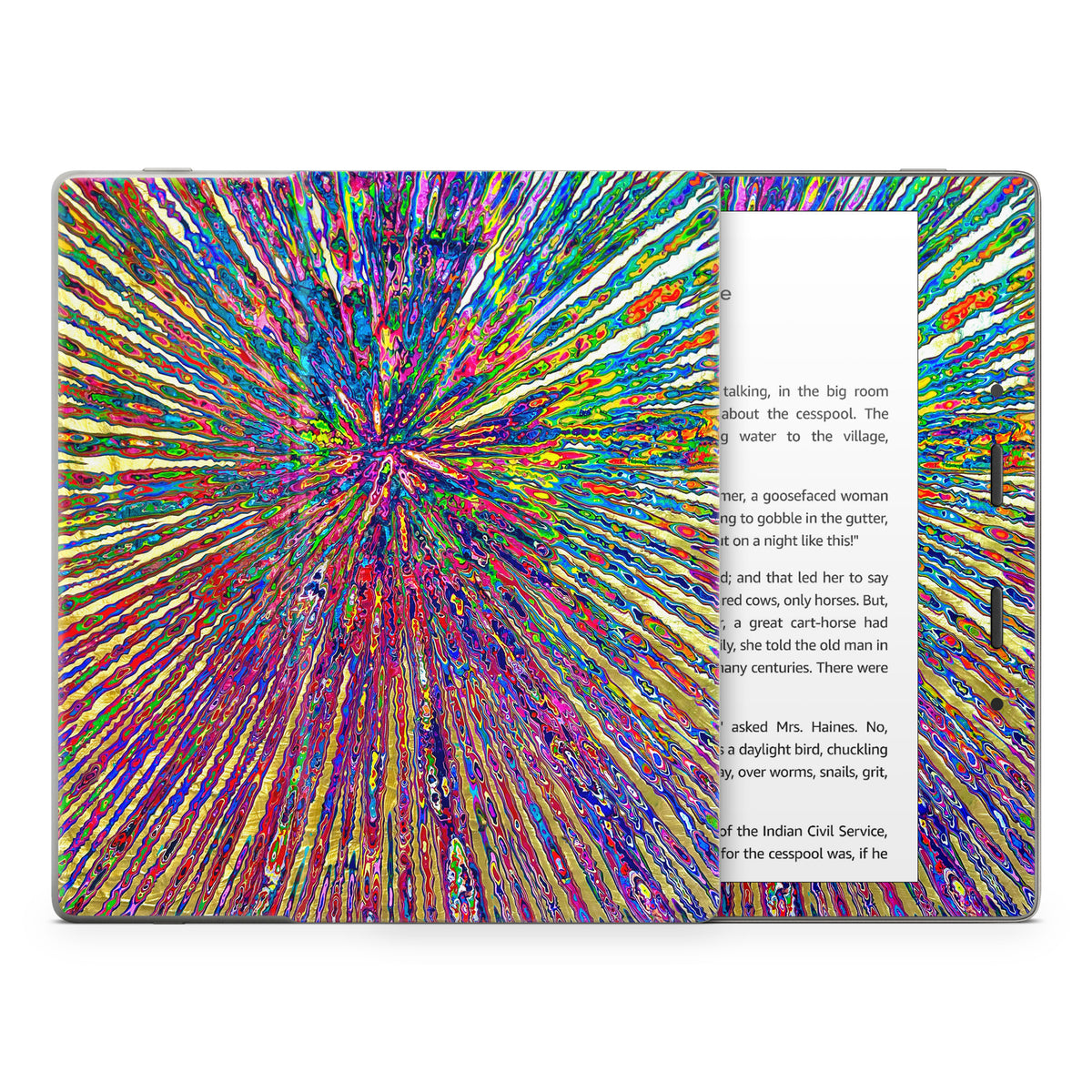 Rainbow Burst - Amazon Kindle Skin