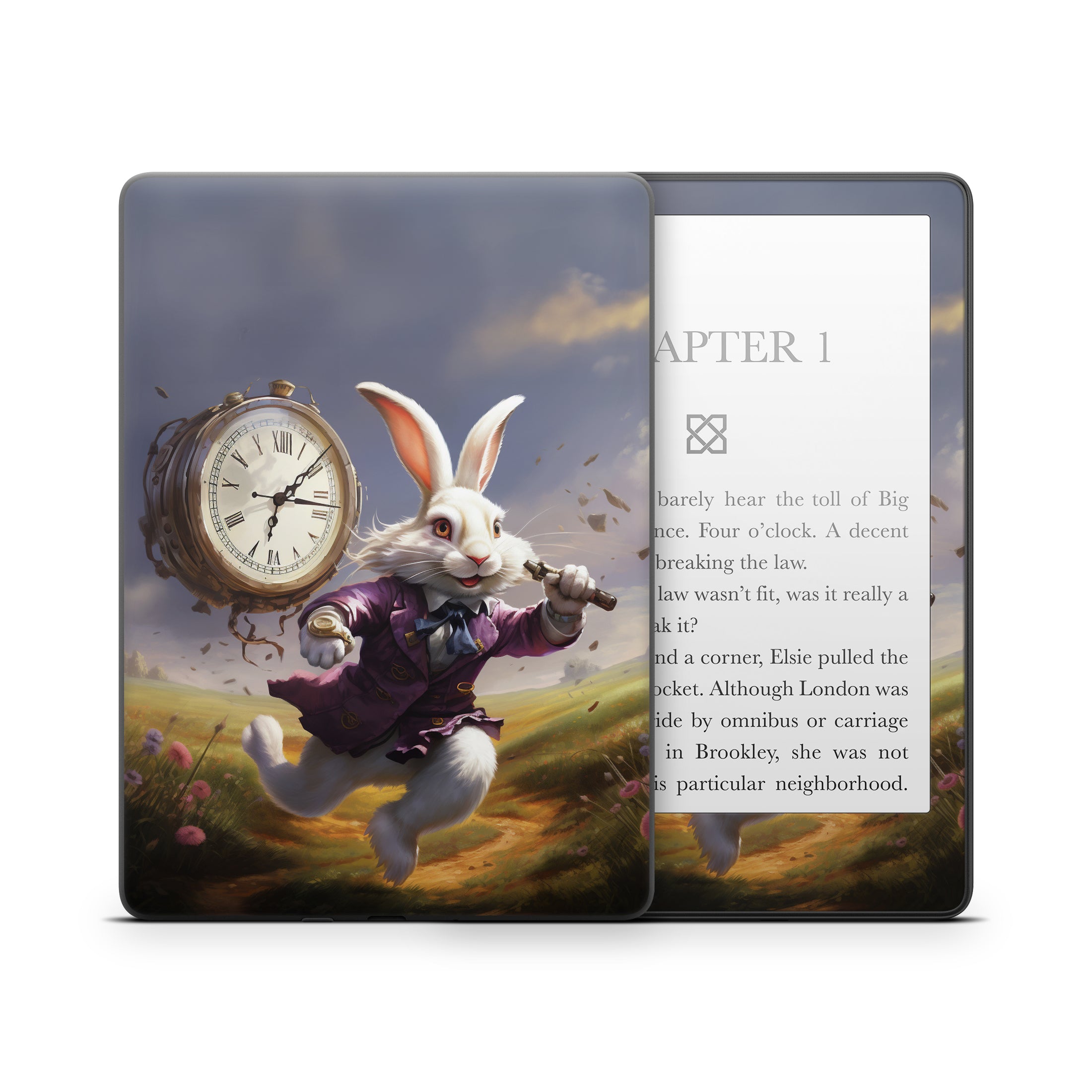 Running Late - Amazon Kindle Skin