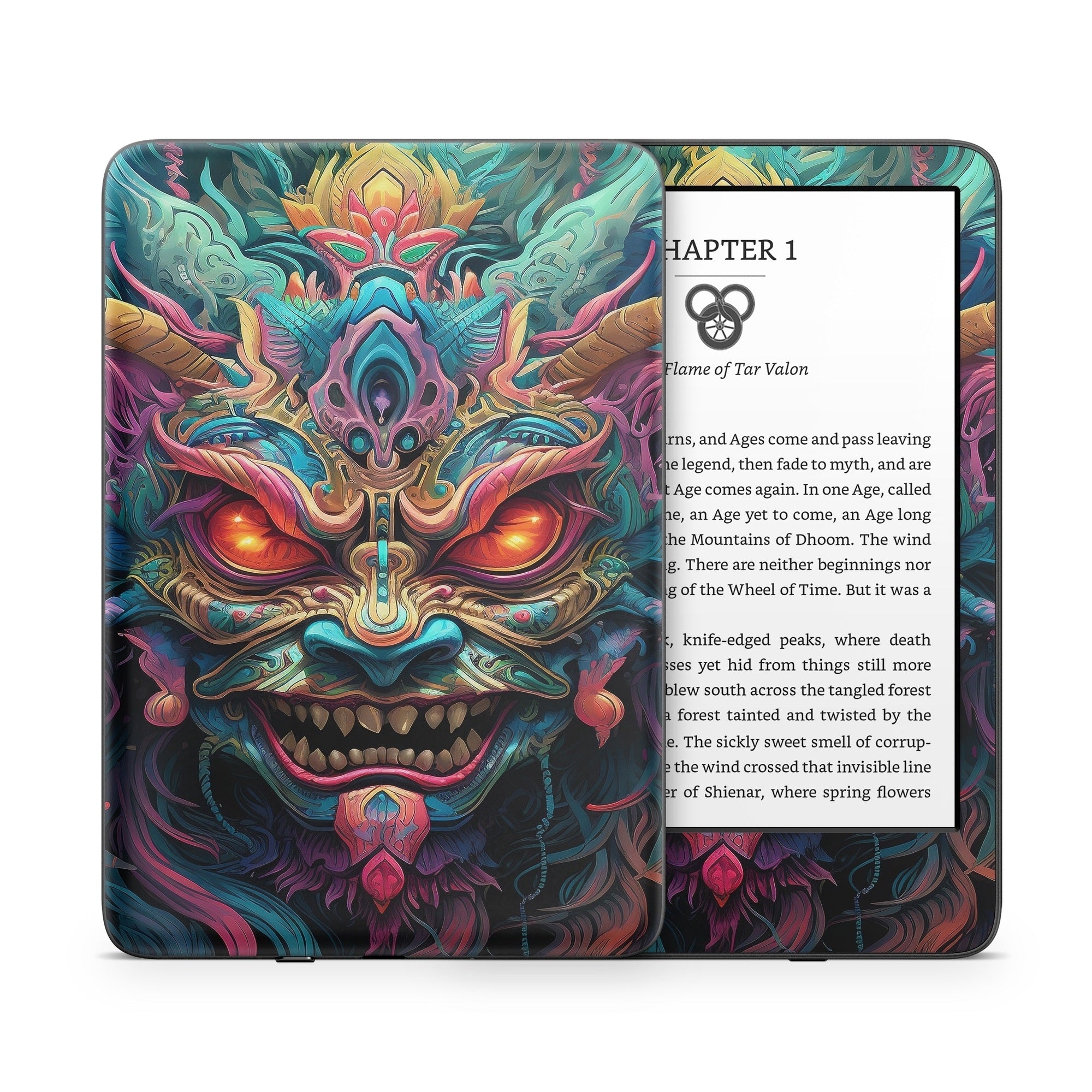 Sea Demon - Amazon Kindle Skin
