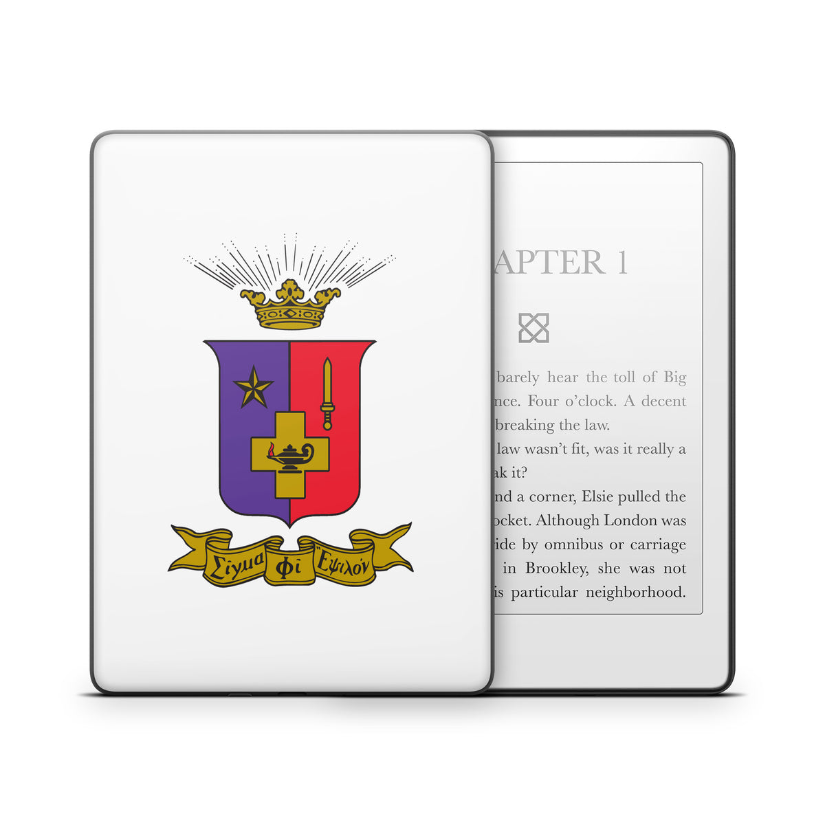 Sigma Phi Epsilon Crest - Amazon Kindle Skin