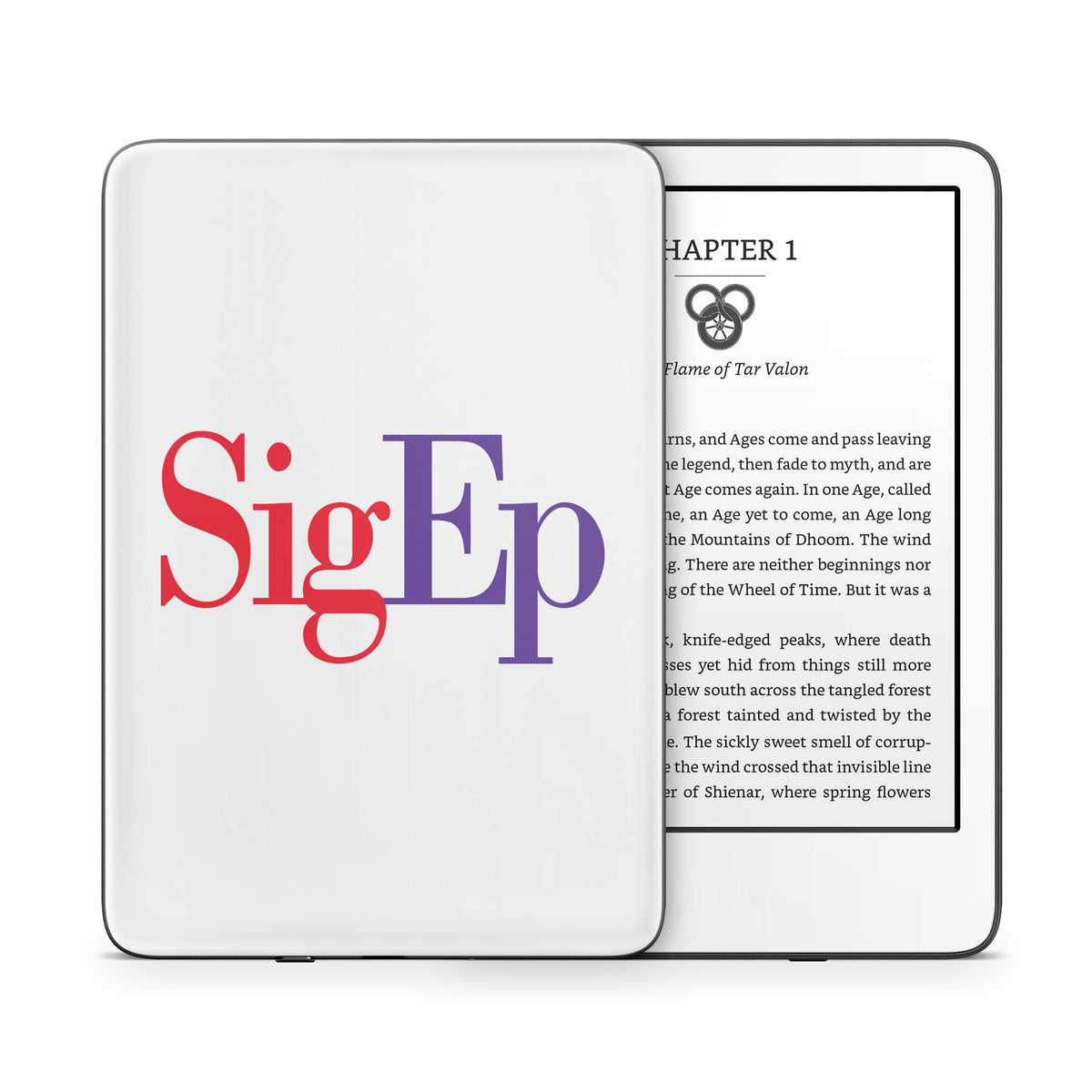 Sigma Phi Epsilon Logo - Amazon Kindle Skin