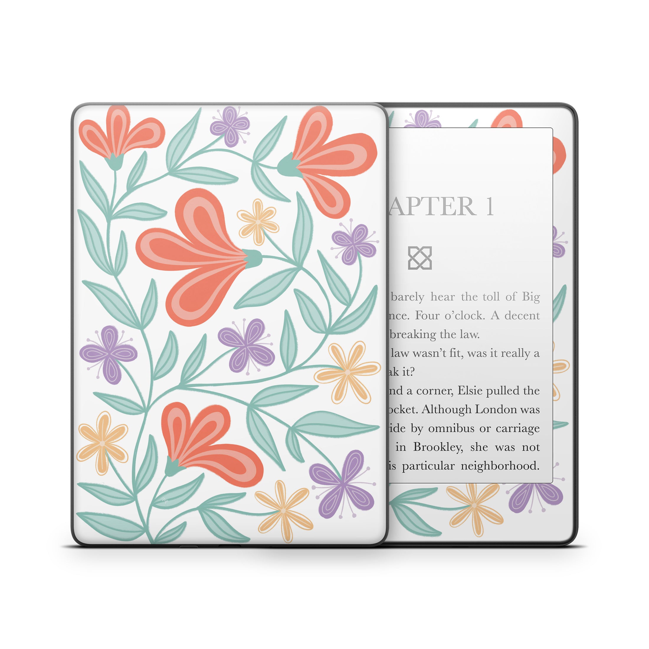 Summer Blooms - Amazon Kindle Skin