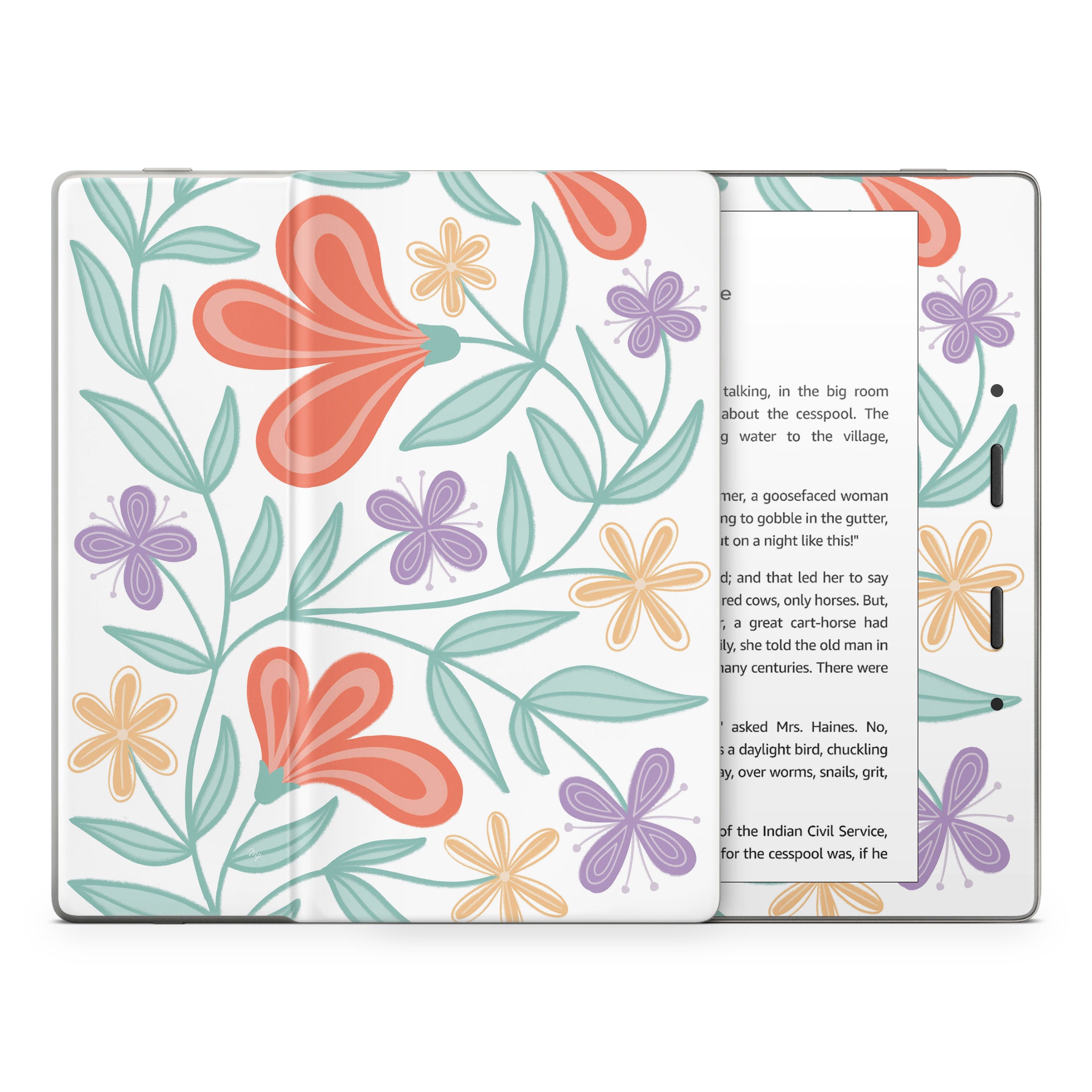 Summer Blooms - Amazon Kindle Skin