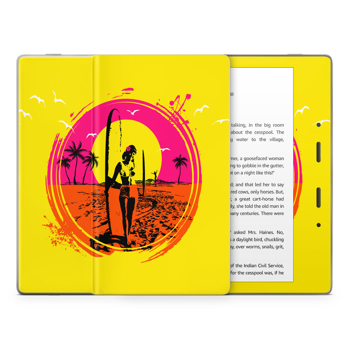 Summer Vibes - Amazon Kindle Skin