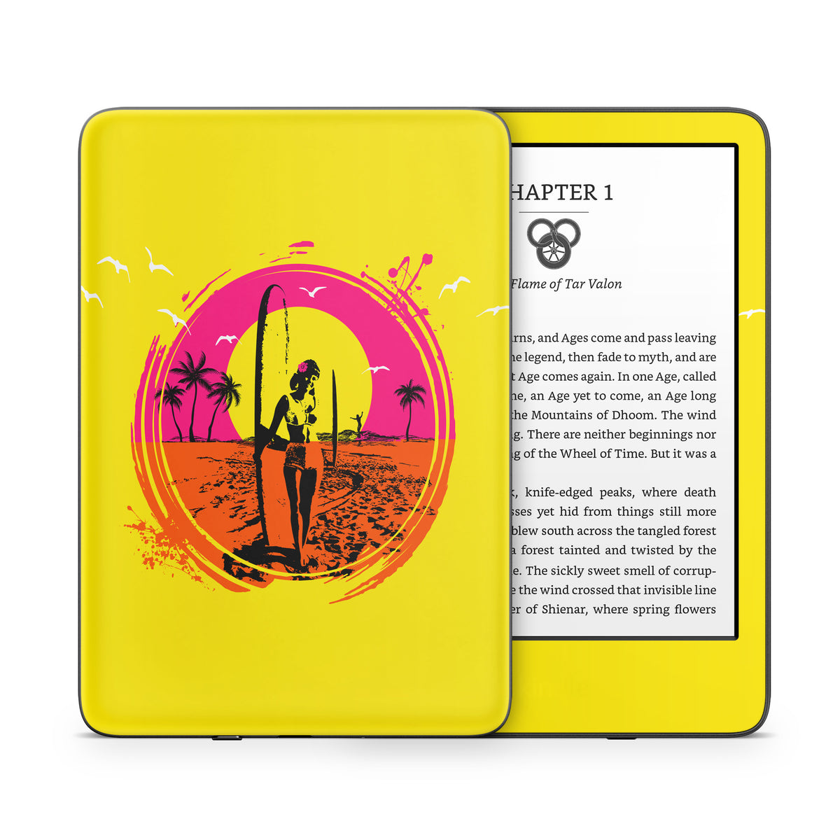 Summer Vibes - Amazon Kindle Skin