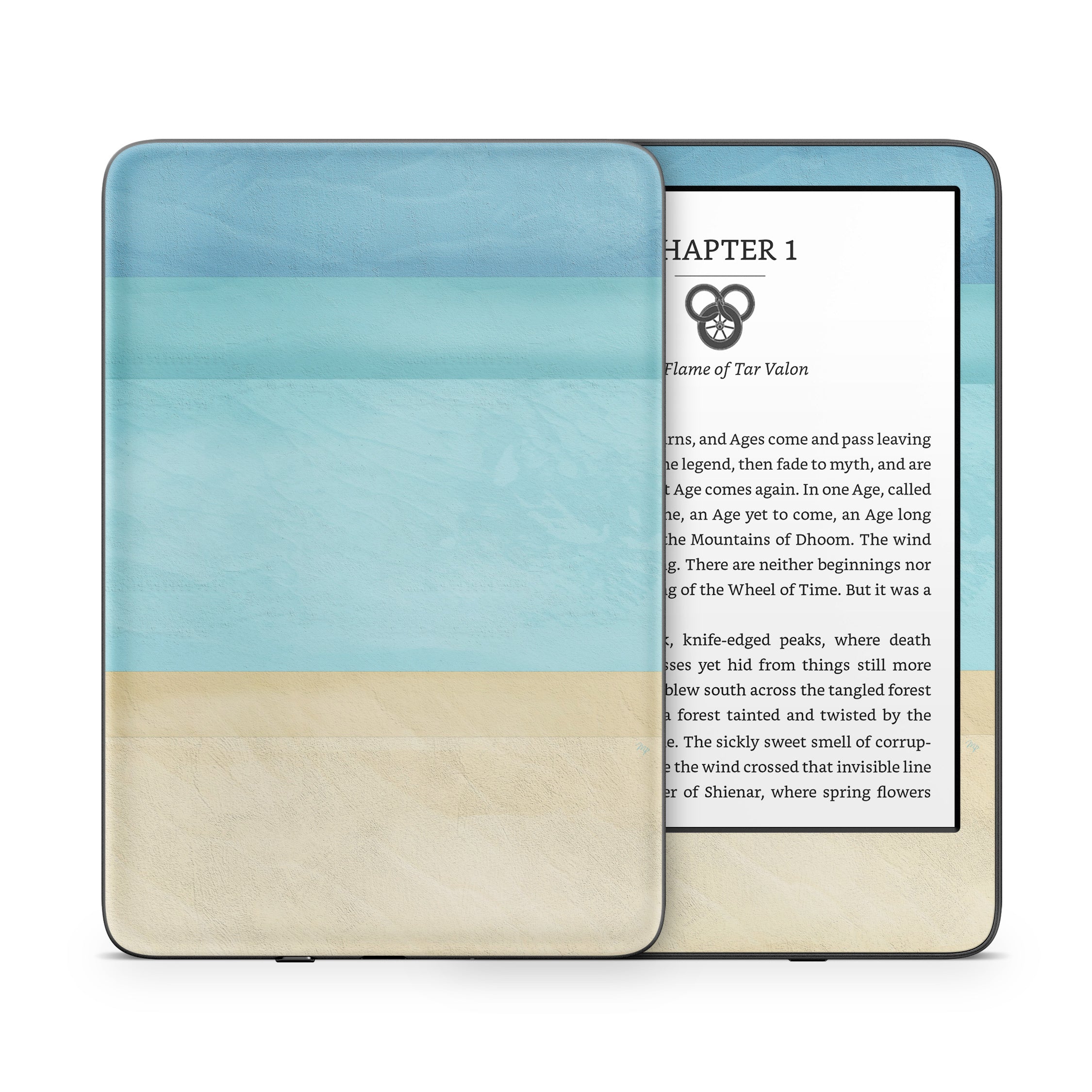 The Beach - Amazon Kindle Skin