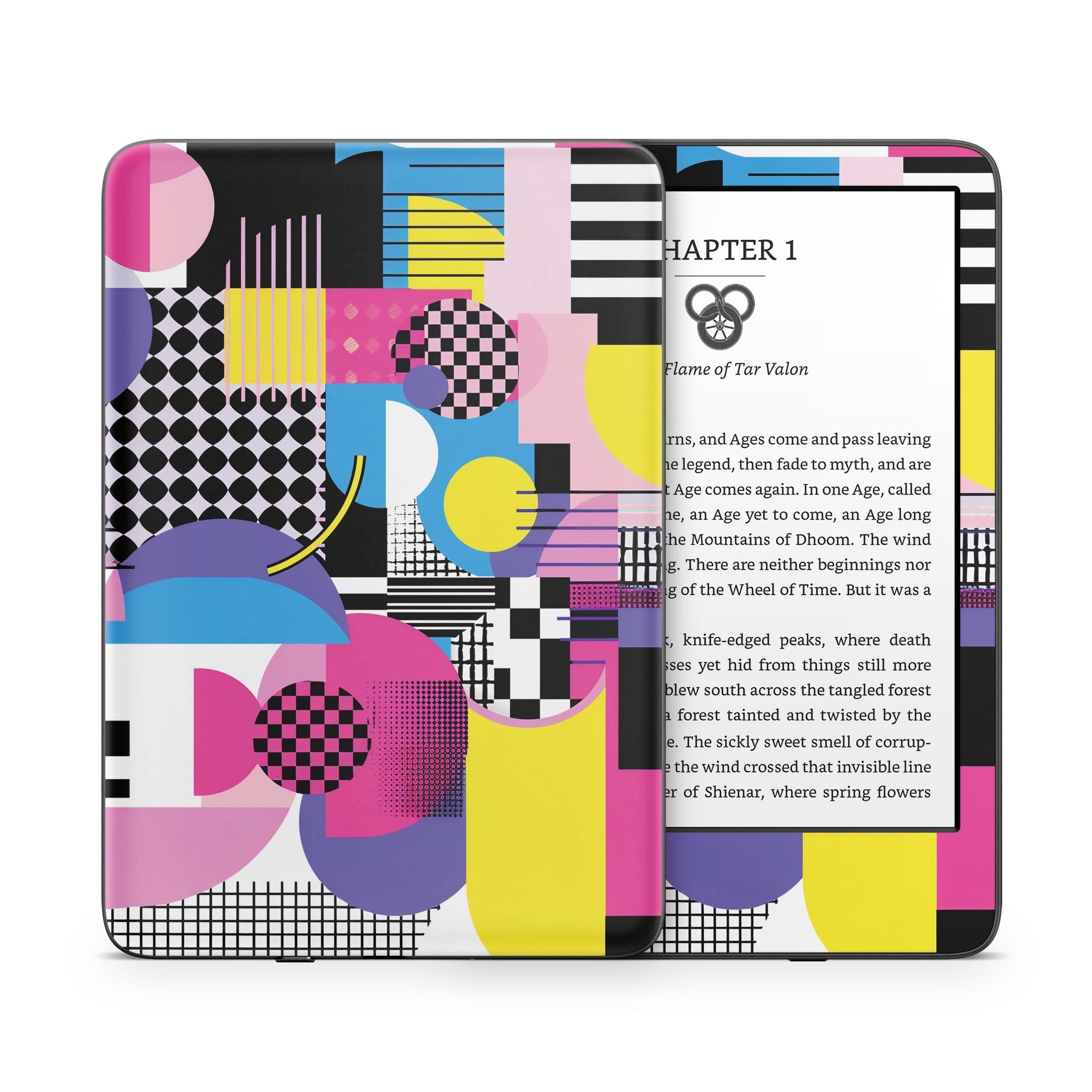 Totally Rad - Amazon Kindle Skin