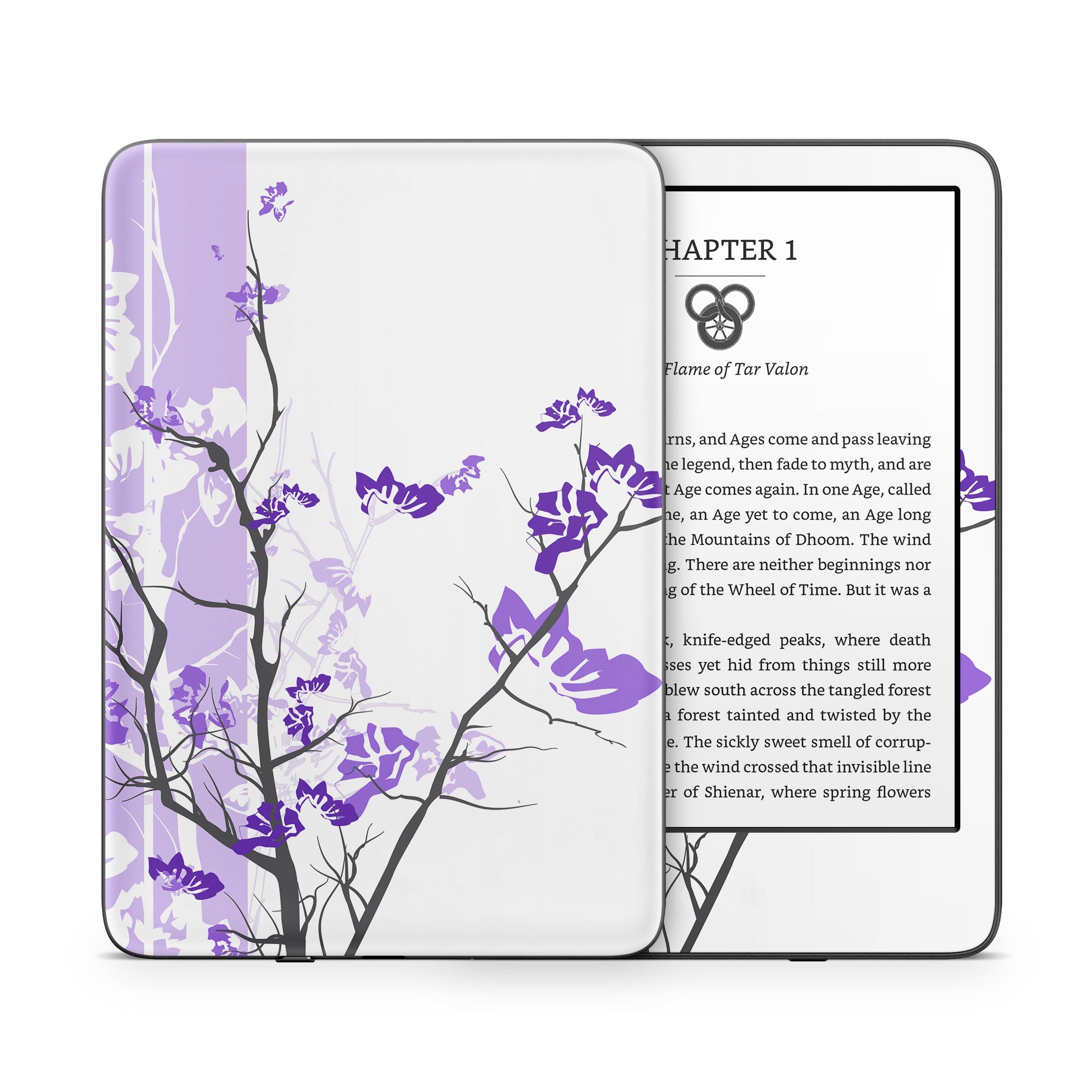 Violet Tranquility - Amazon Kindle Skin