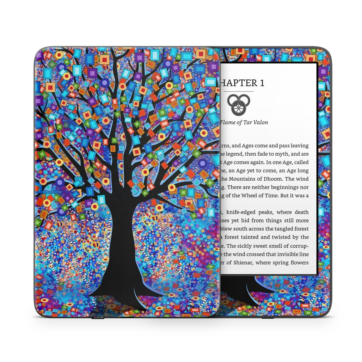 Tree Carnival - Amazon Kindle Skin