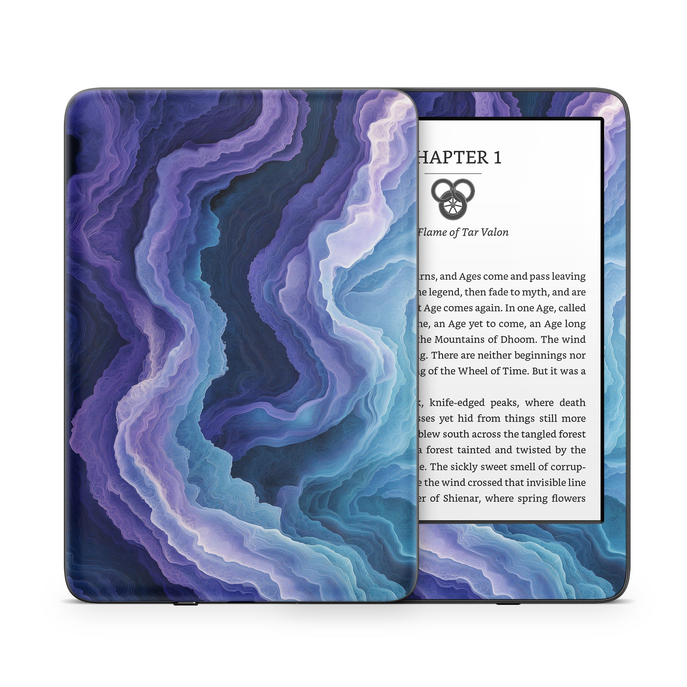Violet Microverse - Amazon Kindle Skin