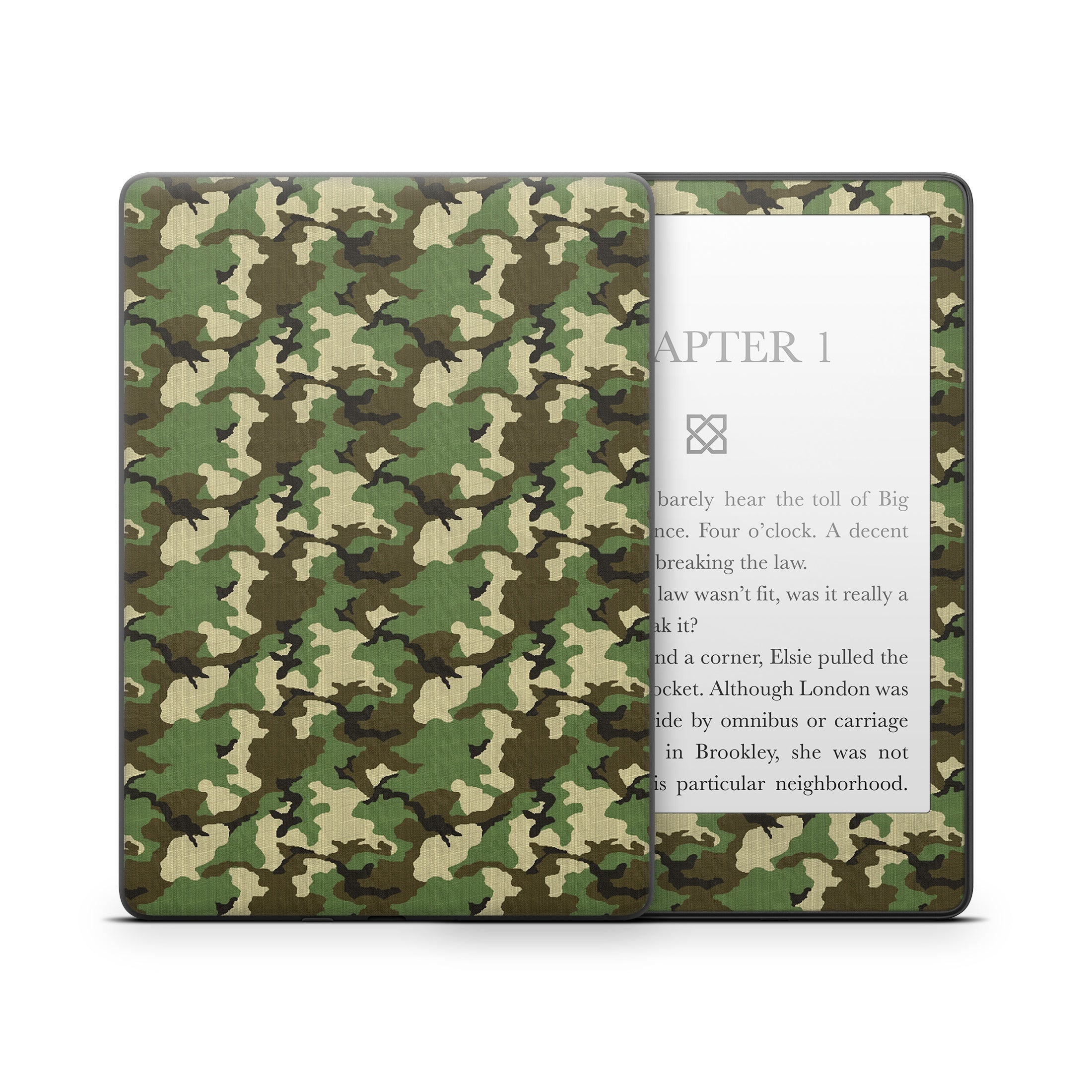 Woodland Camo - Amazon Kindle Skin