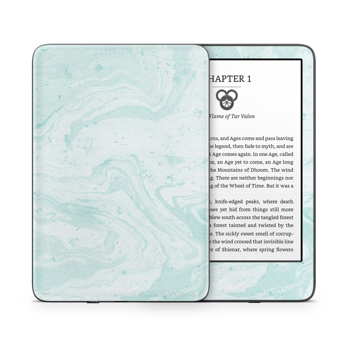 Winter Green Marble - Amazon Kindle Skin