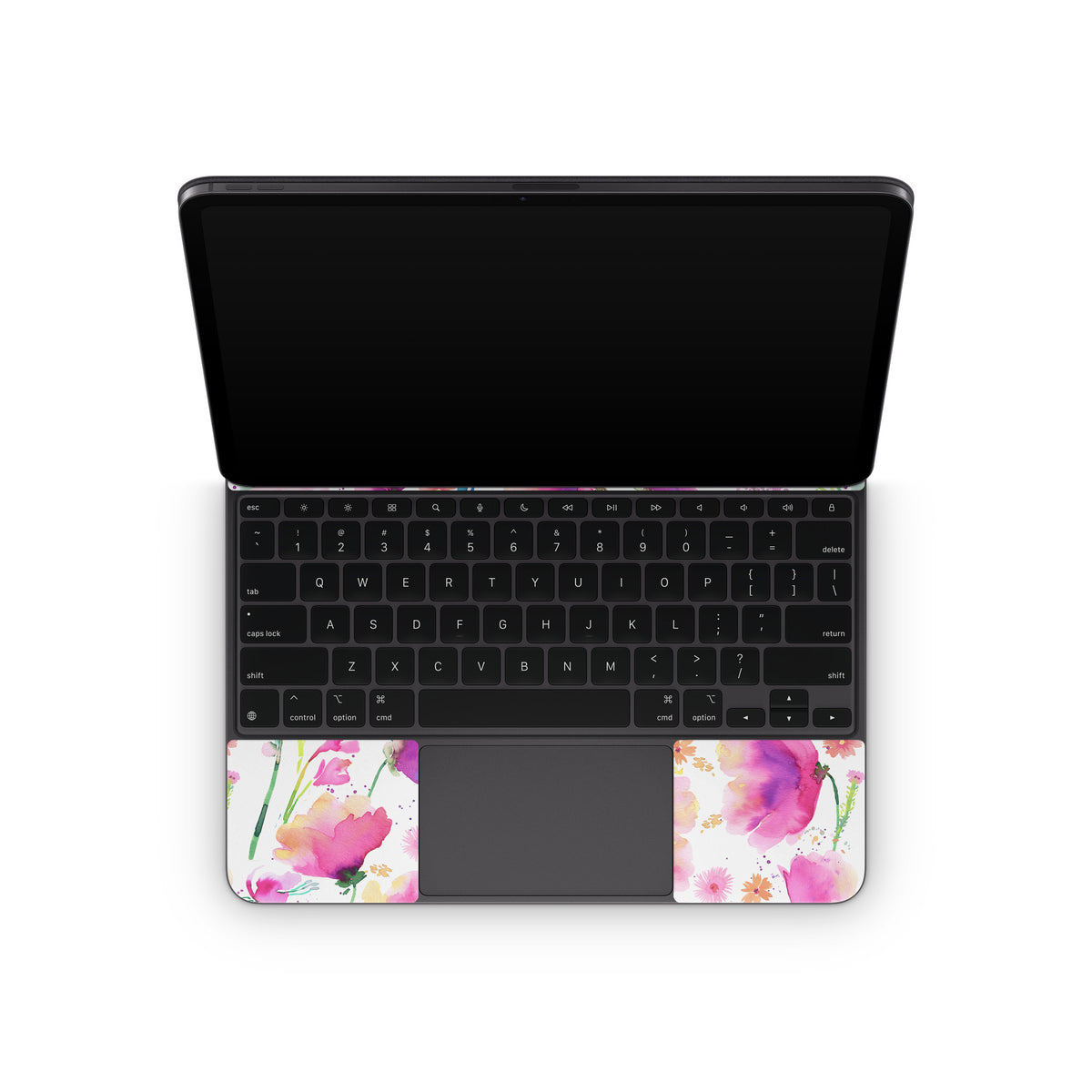 Abstract Pink Poppies - Apple Magic Keyboard for iPad Skin