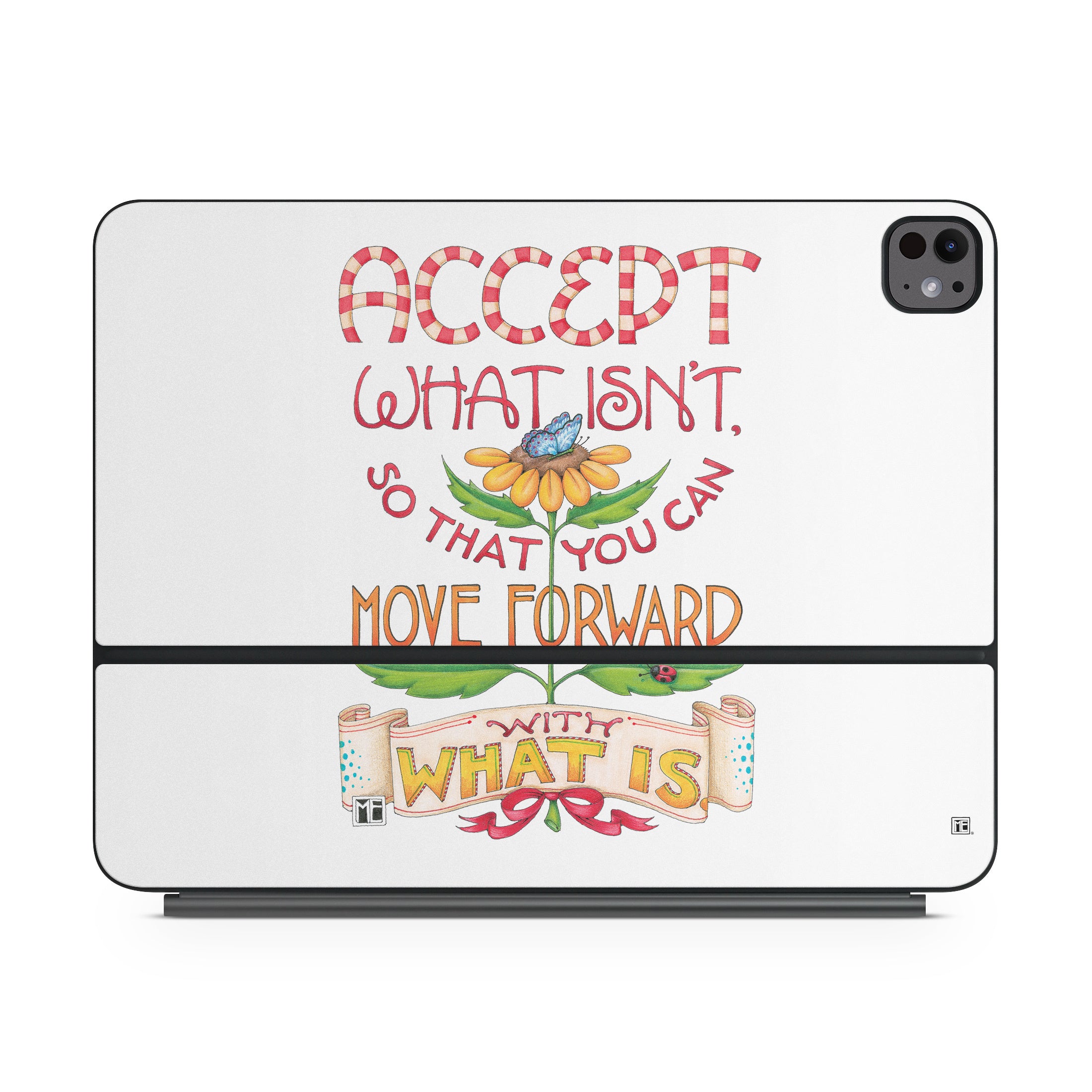 Accept What Isn't - Apple Magic Keyboard for iPad Skin