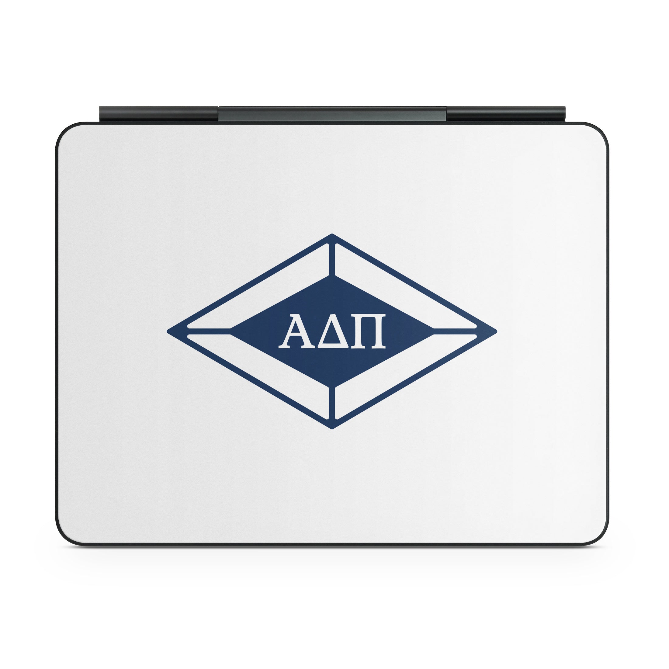Alpha Delta Pi Diamond Letters White - Apple Magic Keyboard for iPad Skin