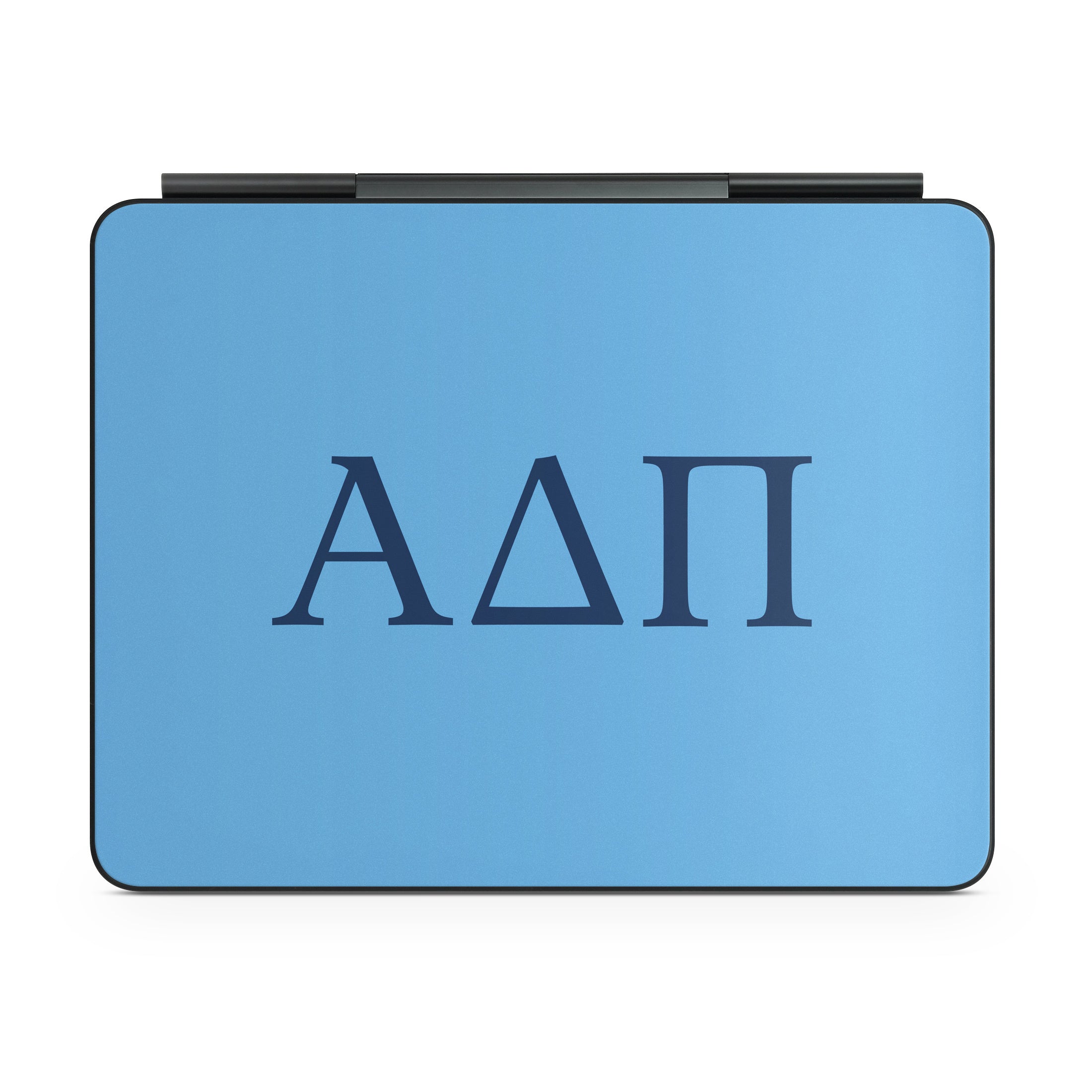 Alpha Delta Pi Greek Letters Adelphean Blue - Apple Magic Keyboard for iPad Skin