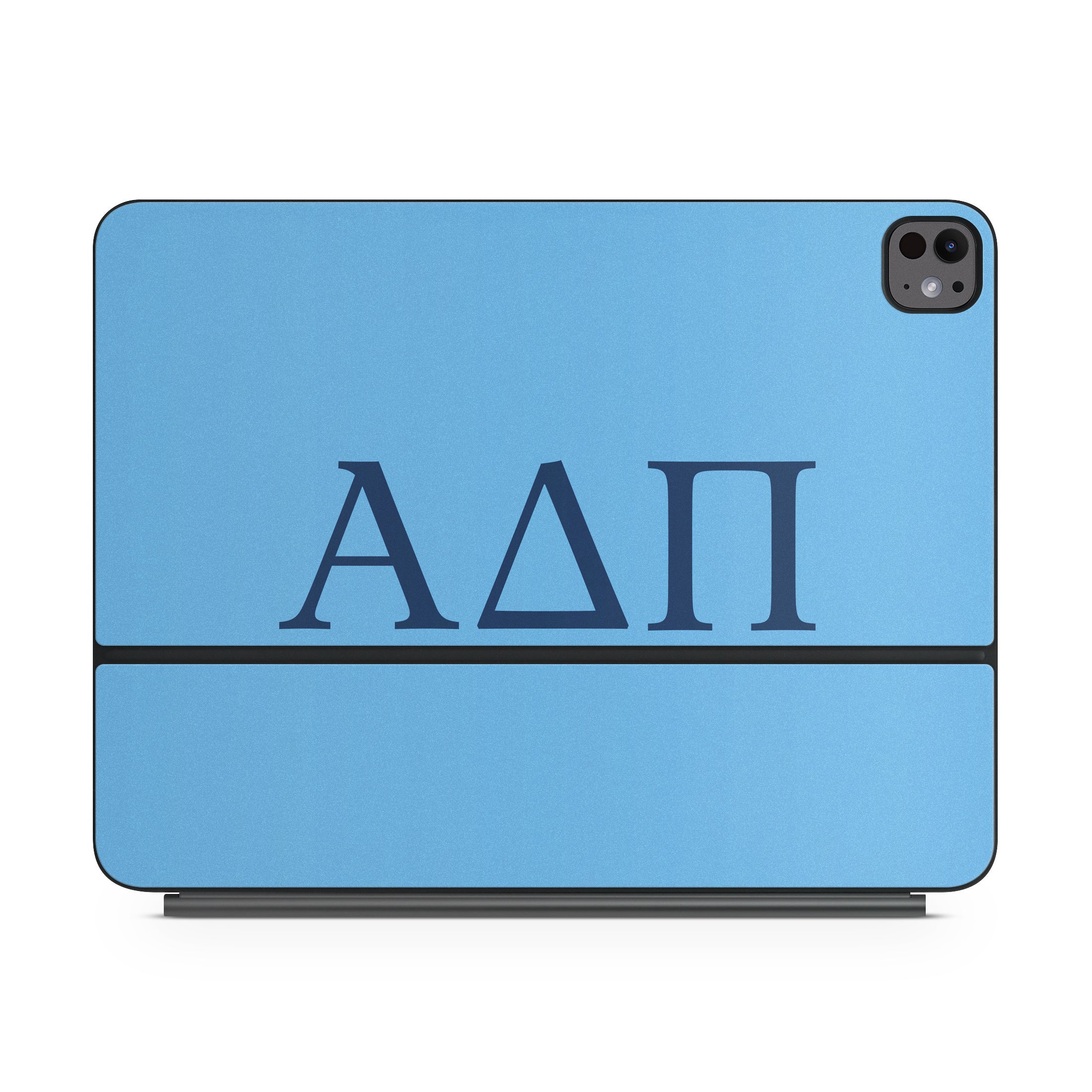 Alpha Delta Pi Greek Letters Adelphean Blue - Apple Magic Keyboard for iPad Skin