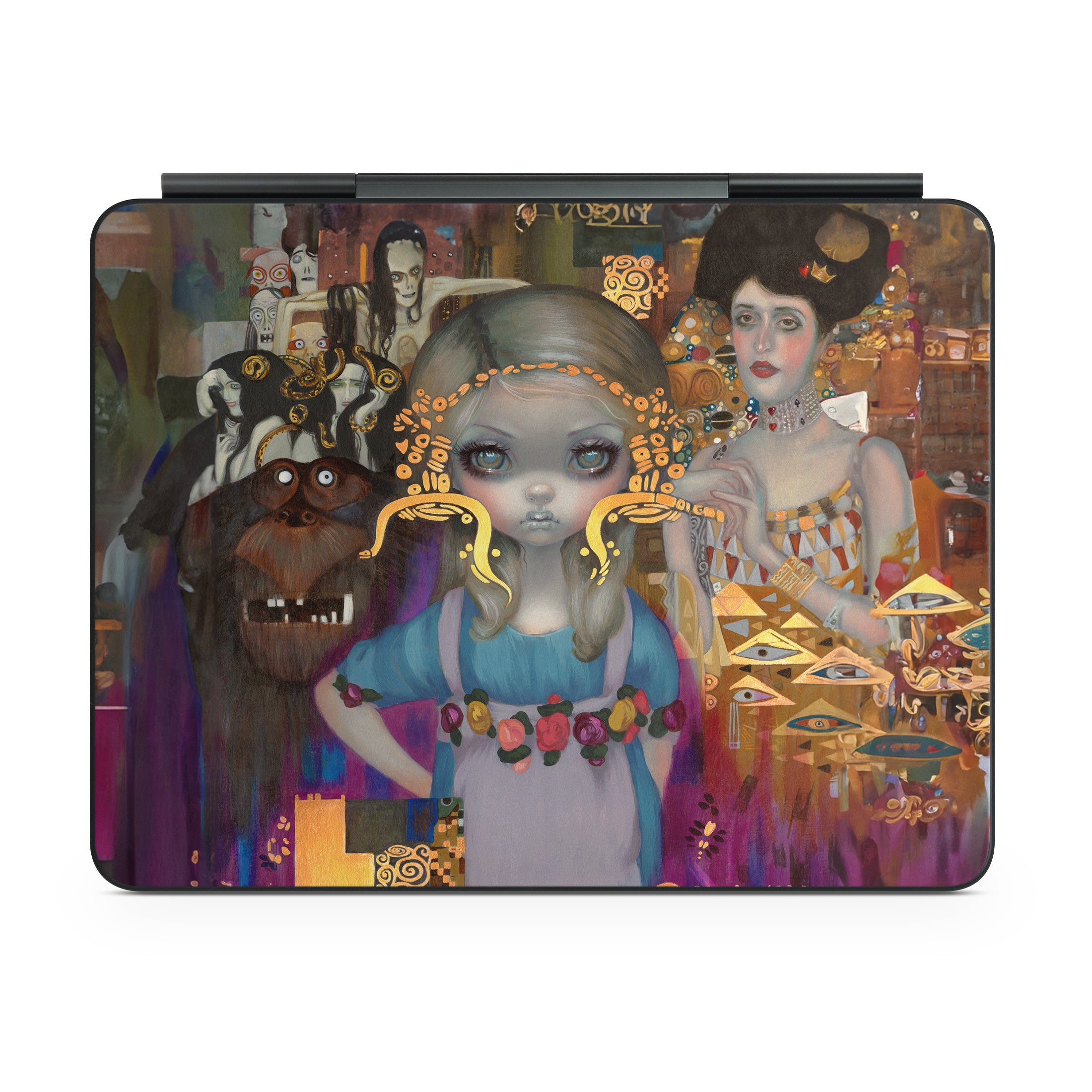 Alice in a Klimt Dream - Apple Magic Keyboard for iPad Skin