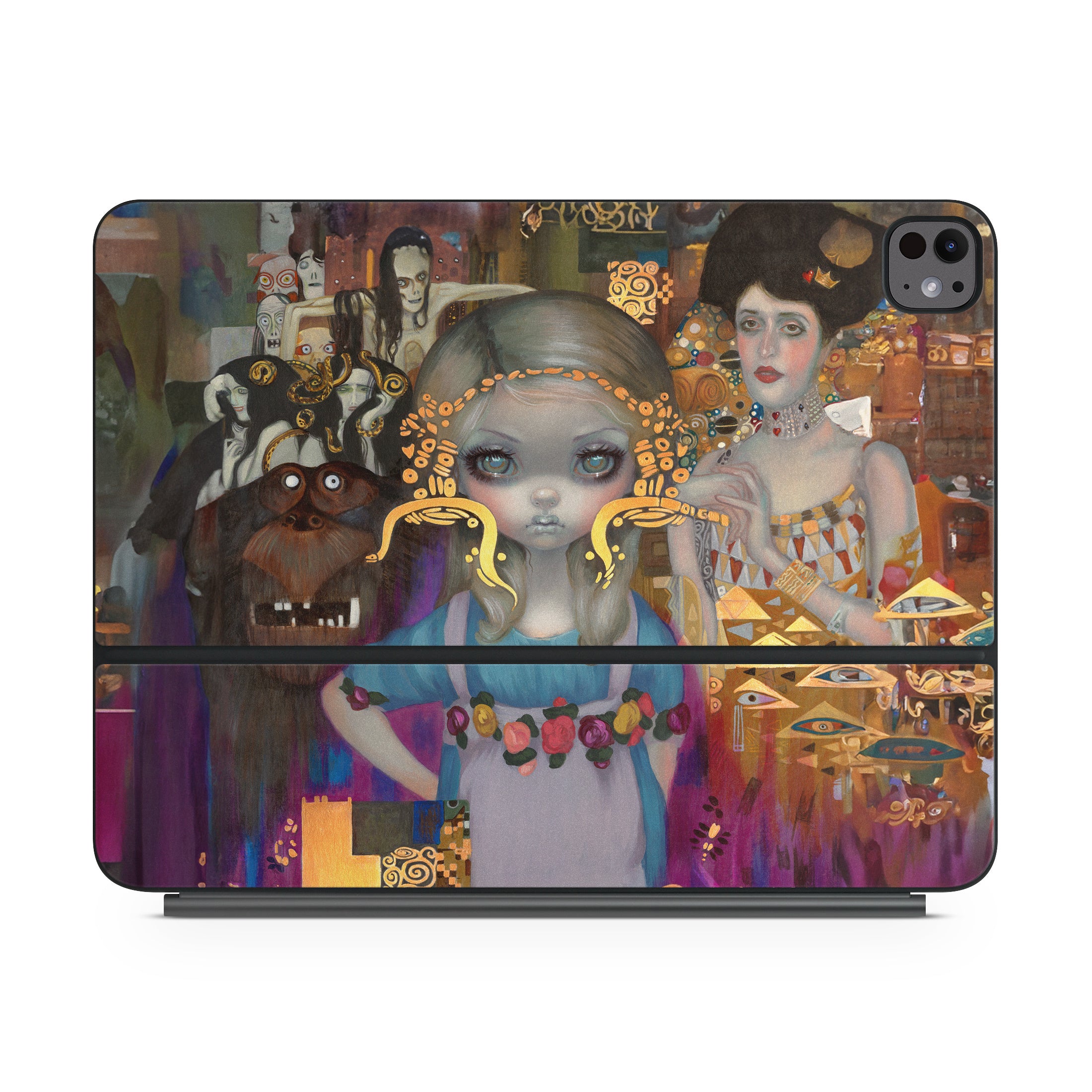 Alice in a Klimt Dream - Apple Magic Keyboard for iPad Skin