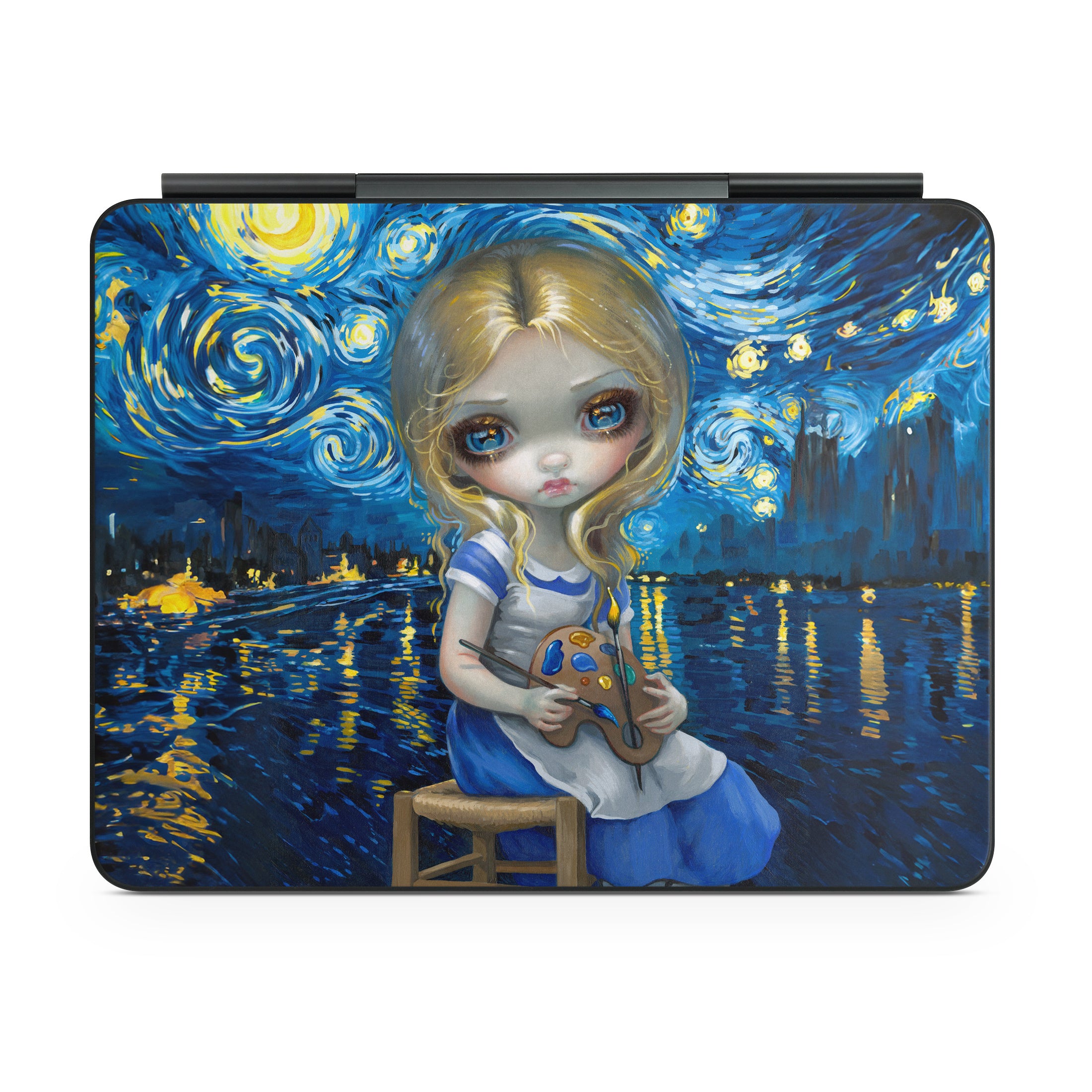 Alice in a Van Gogh - Apple Magic Keyboard for iPad Skin