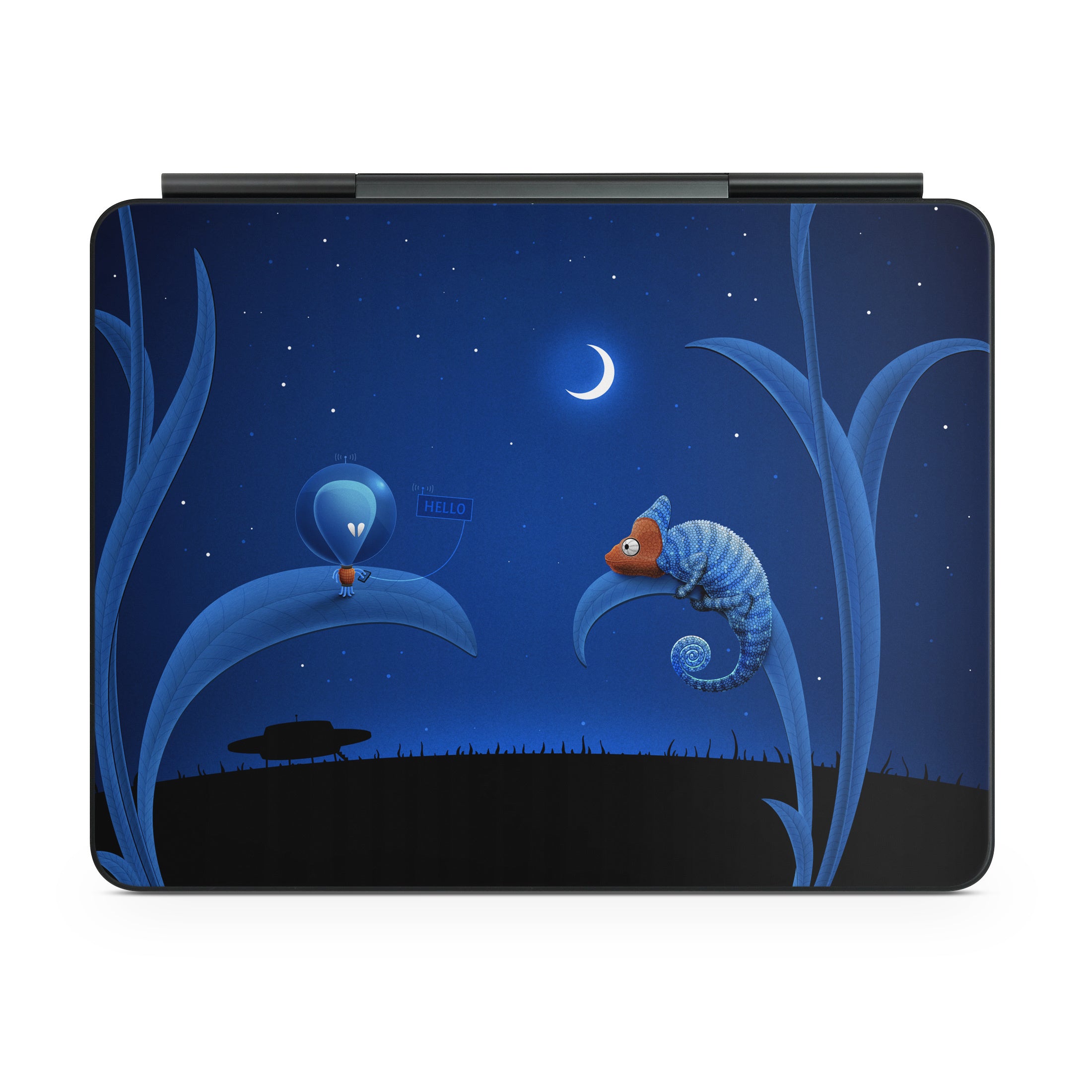 Alien and Chameleon - Apple Magic Keyboard for iPad Skin