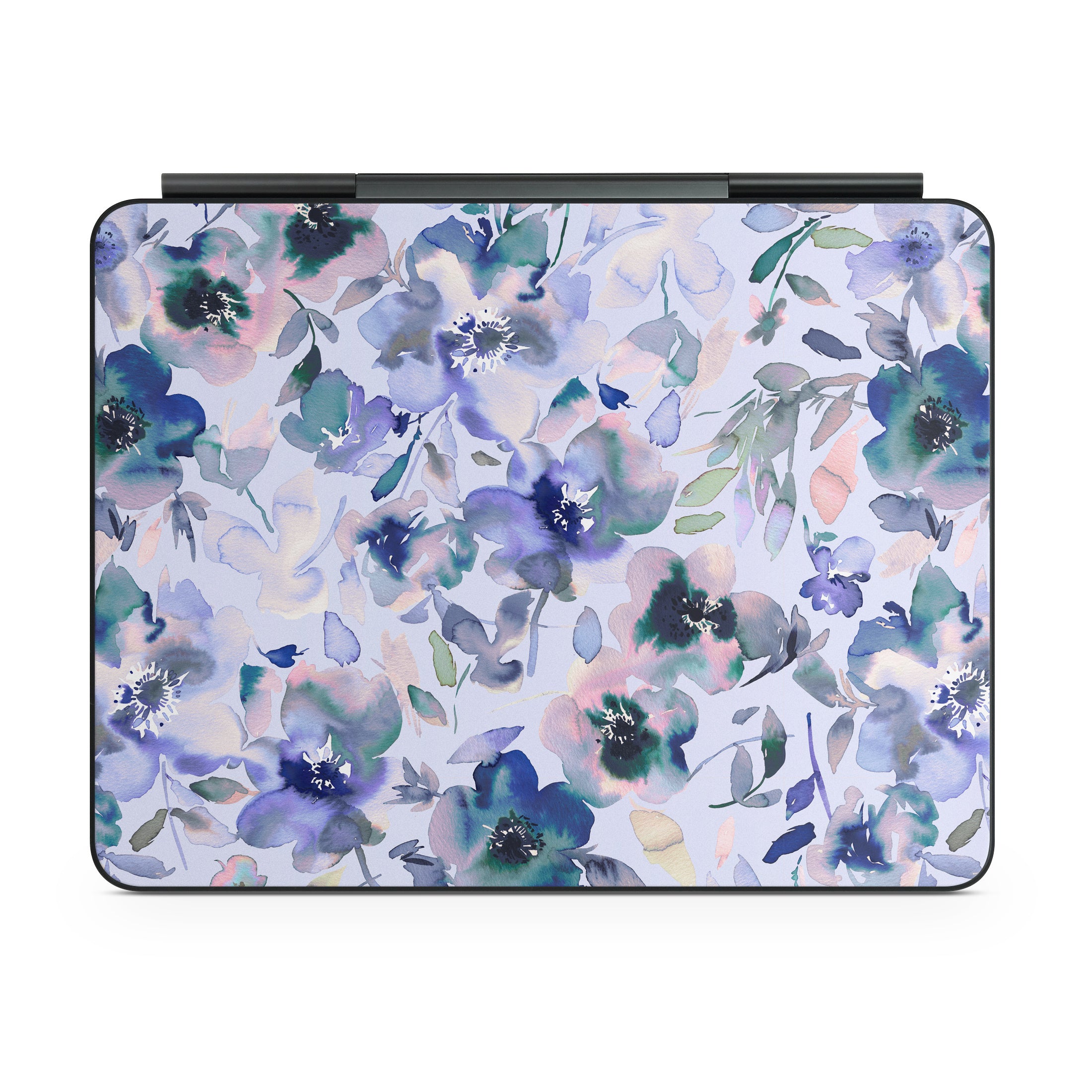 Aquatic Artistic Flowers - Apple Magic Keyboard for iPad Skin