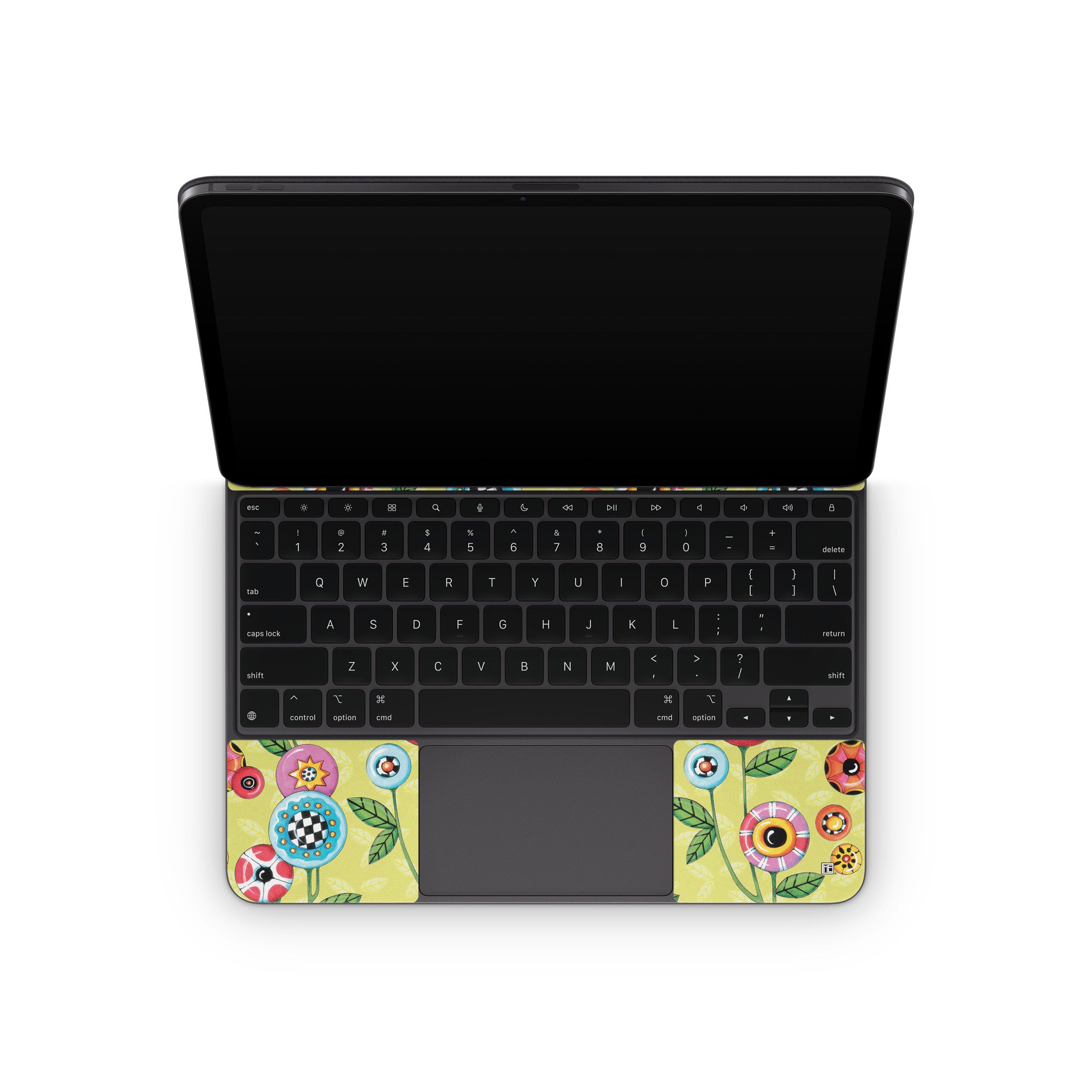 Button Flowers - Apple Magic Keyboard for iPad Skin