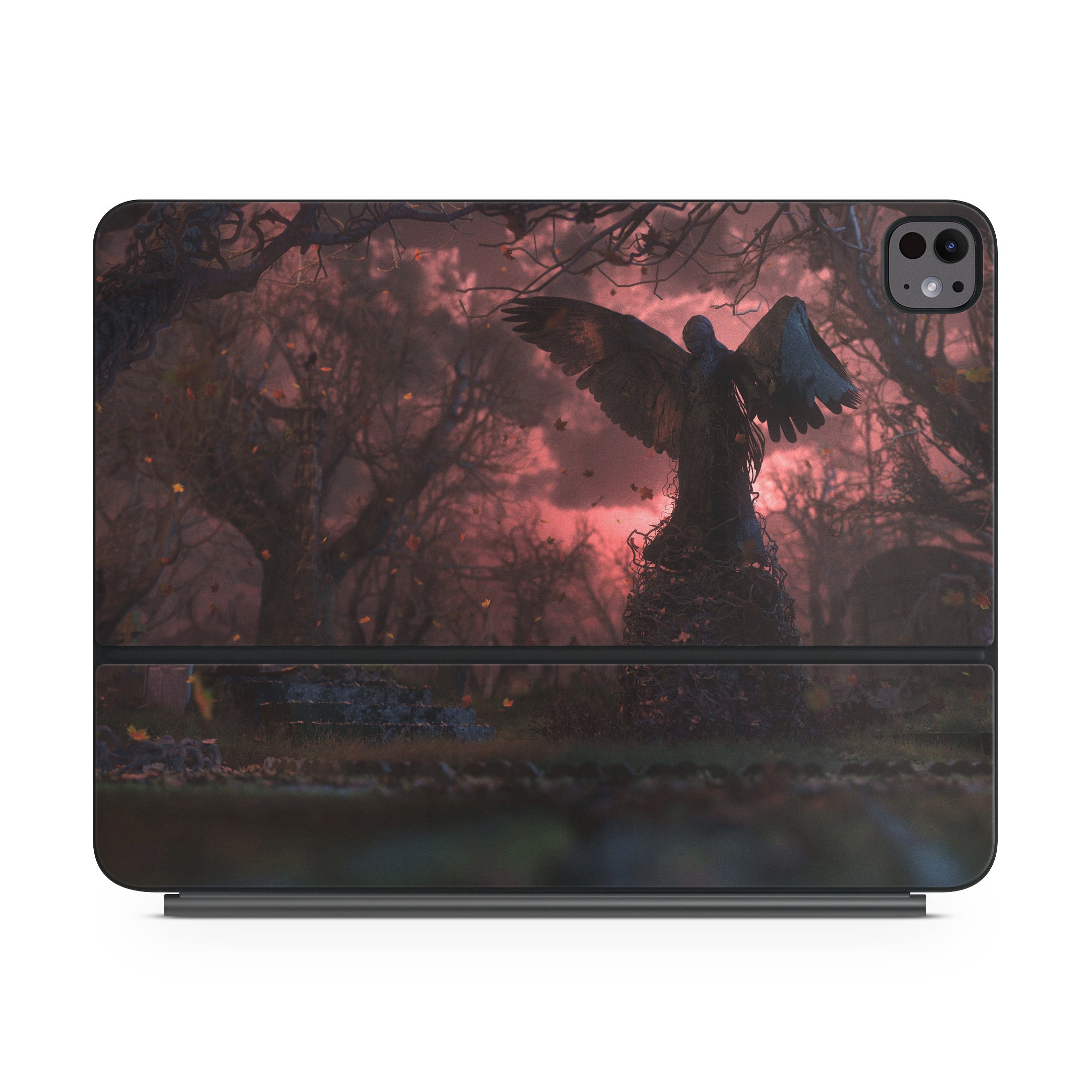 Black Angel - Apple Magic Keyboard for iPad Skin