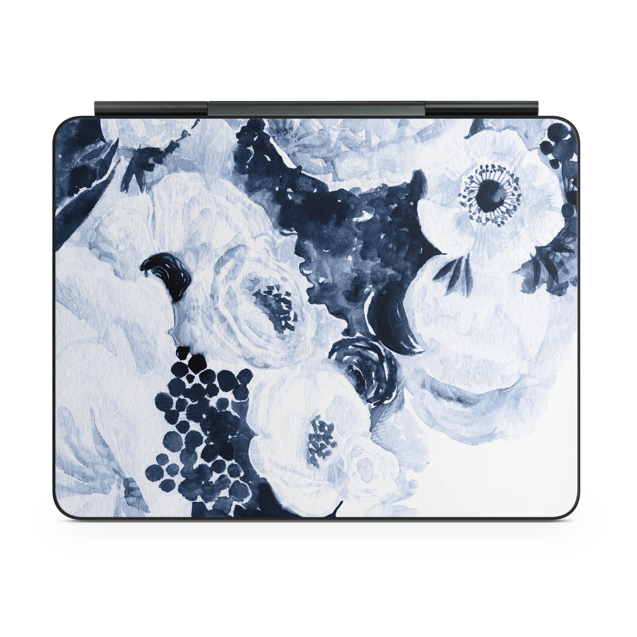 Blue Blooms - Apple Magic Keyboard for iPad Skin