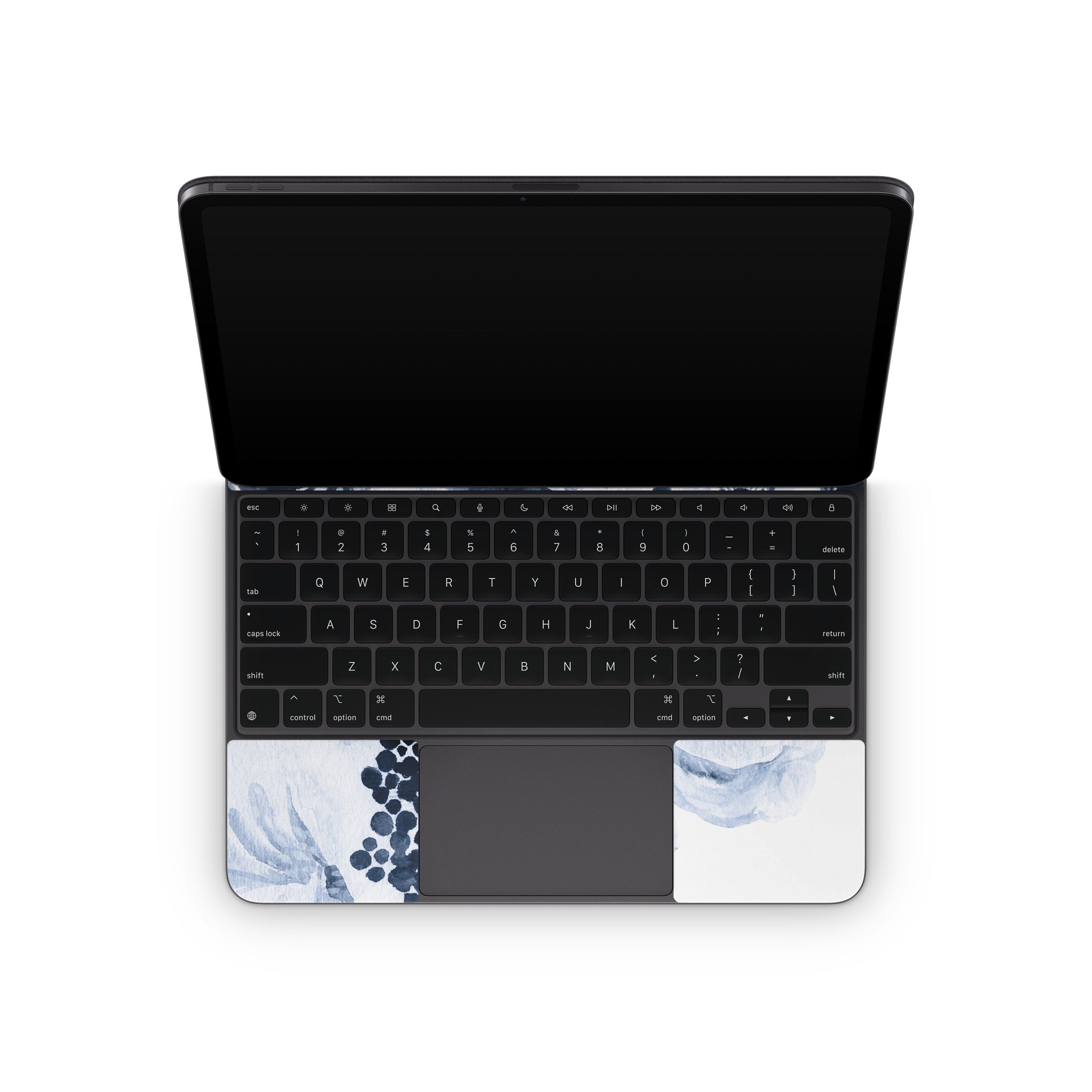Blue Blooms - Apple Magic Keyboard for iPad Skin