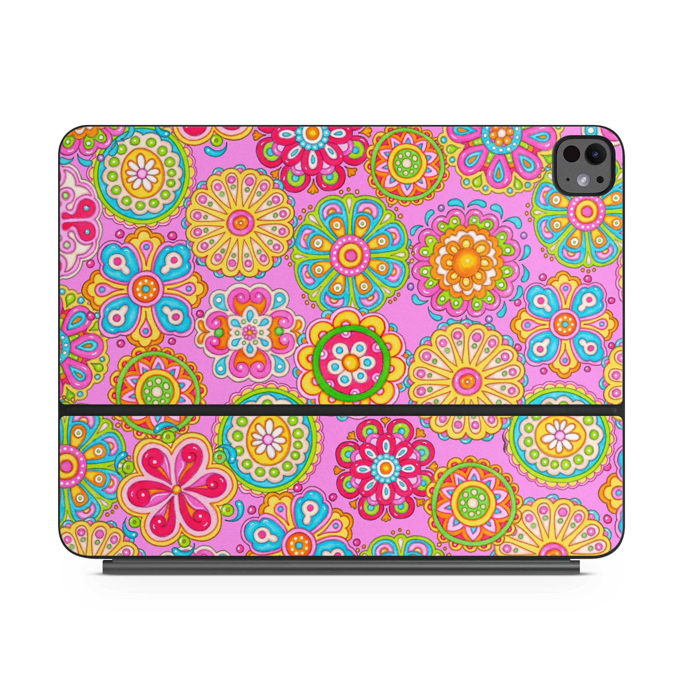 Bright Flowers - Apple Magic Keyboard for iPad Skin