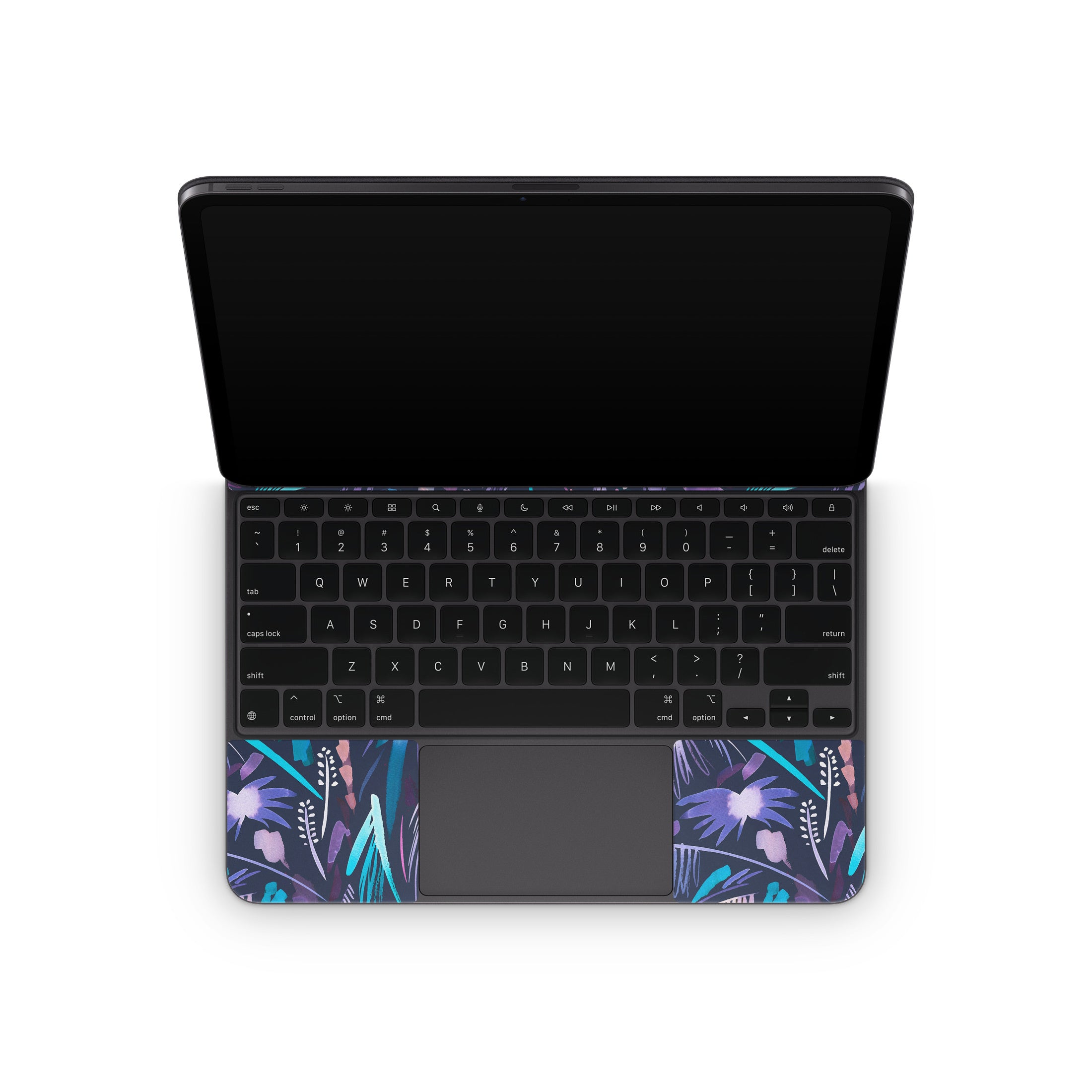 Brushstroke Palms - Apple Magic Keyboard for iPad Skin