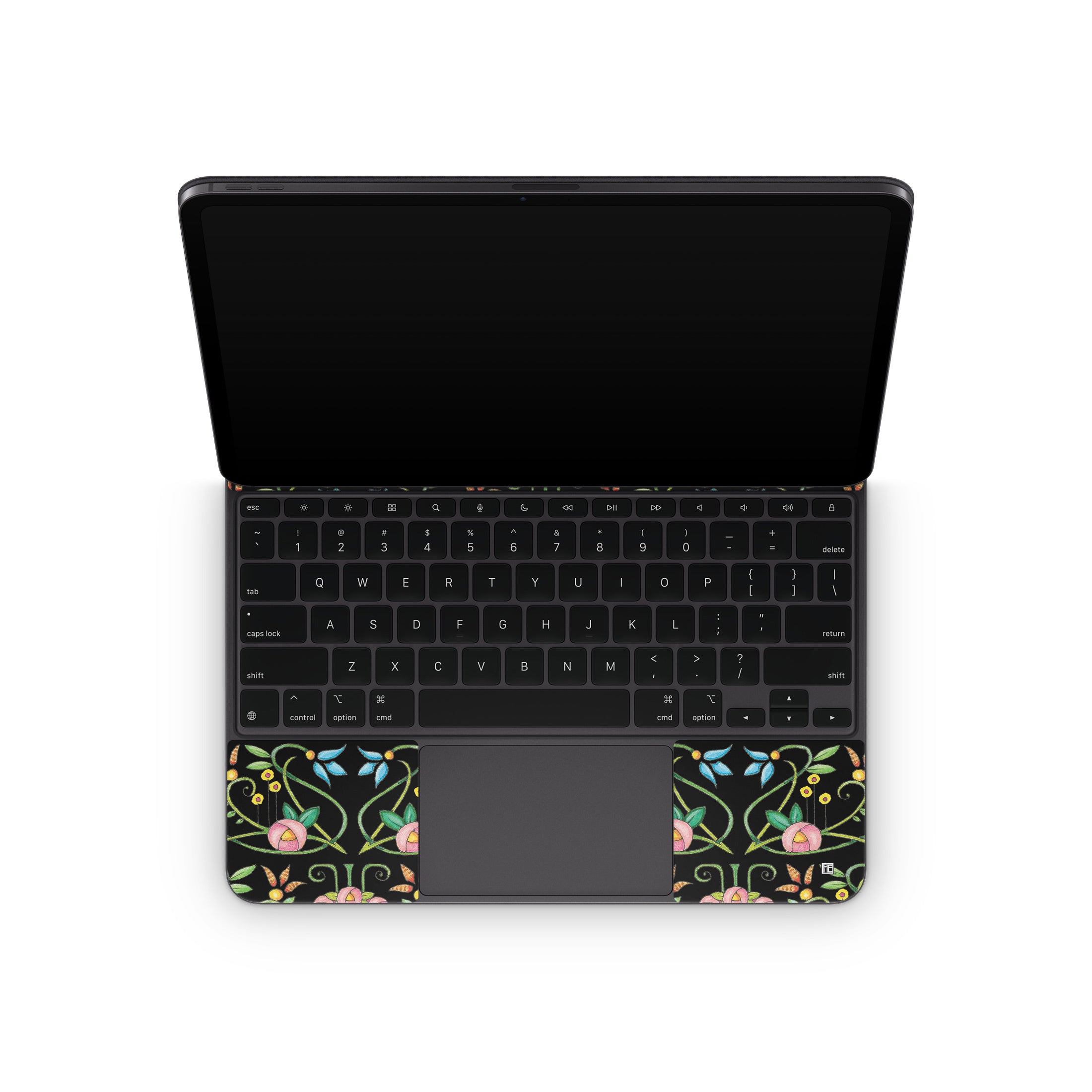 Change Nothing Flowers - Apple Magic Keyboard for iPad Skin