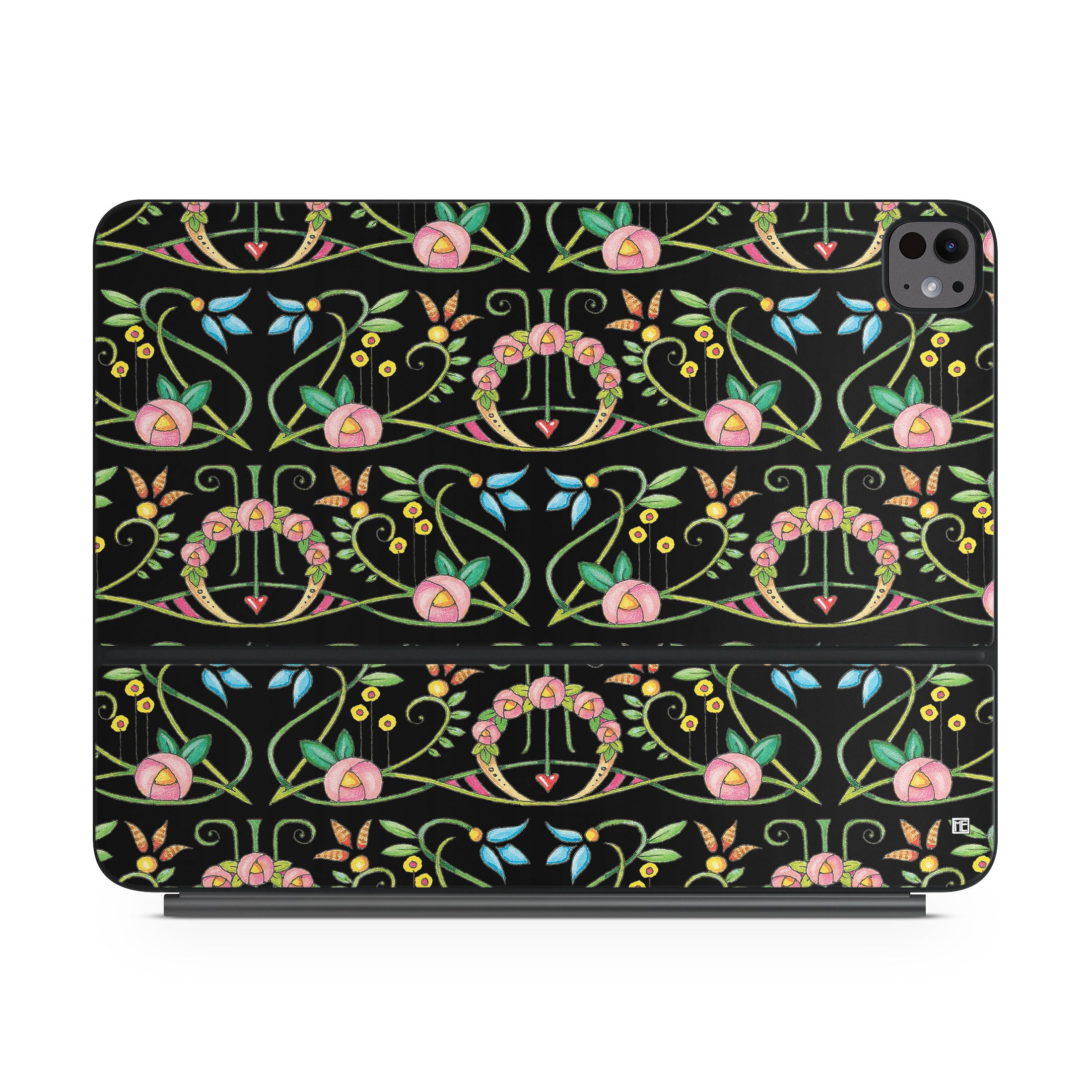 Change Nothing Flowers - Apple Magic Keyboard for iPad Skin