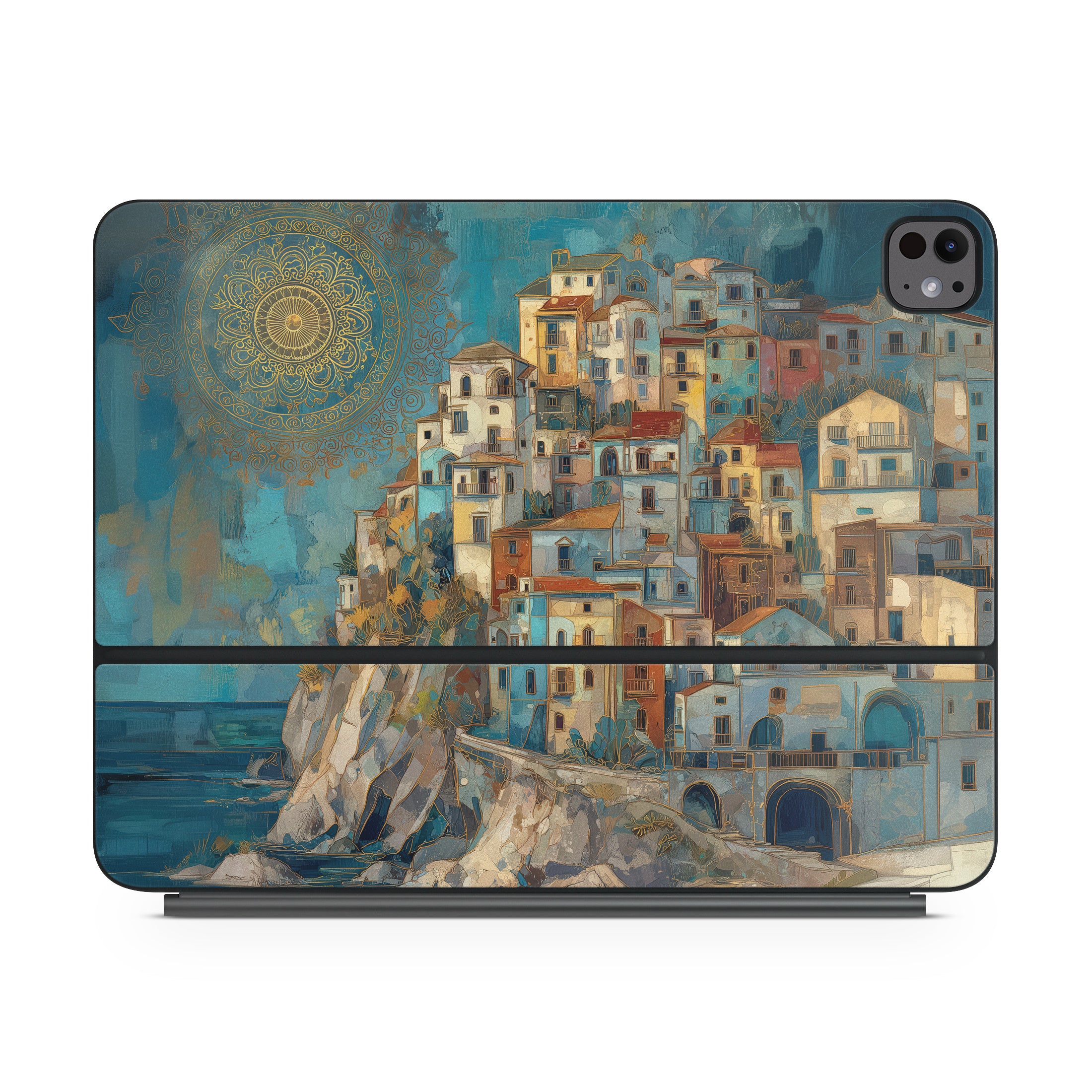 Coastal Town - Apple Magic Keyboard for iPad Skin