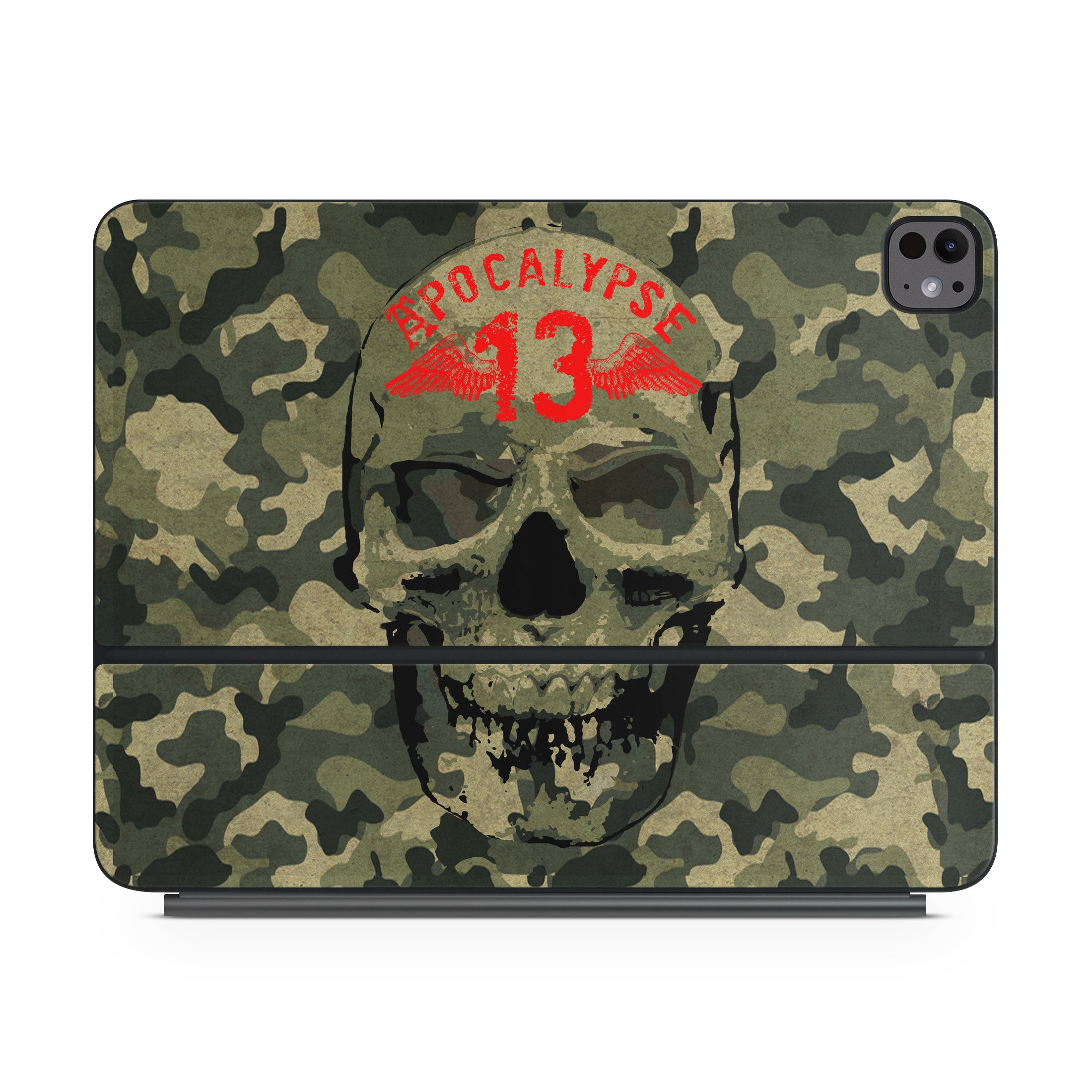 Camo Skull - Apple Magic Keyboard for iPad Skin