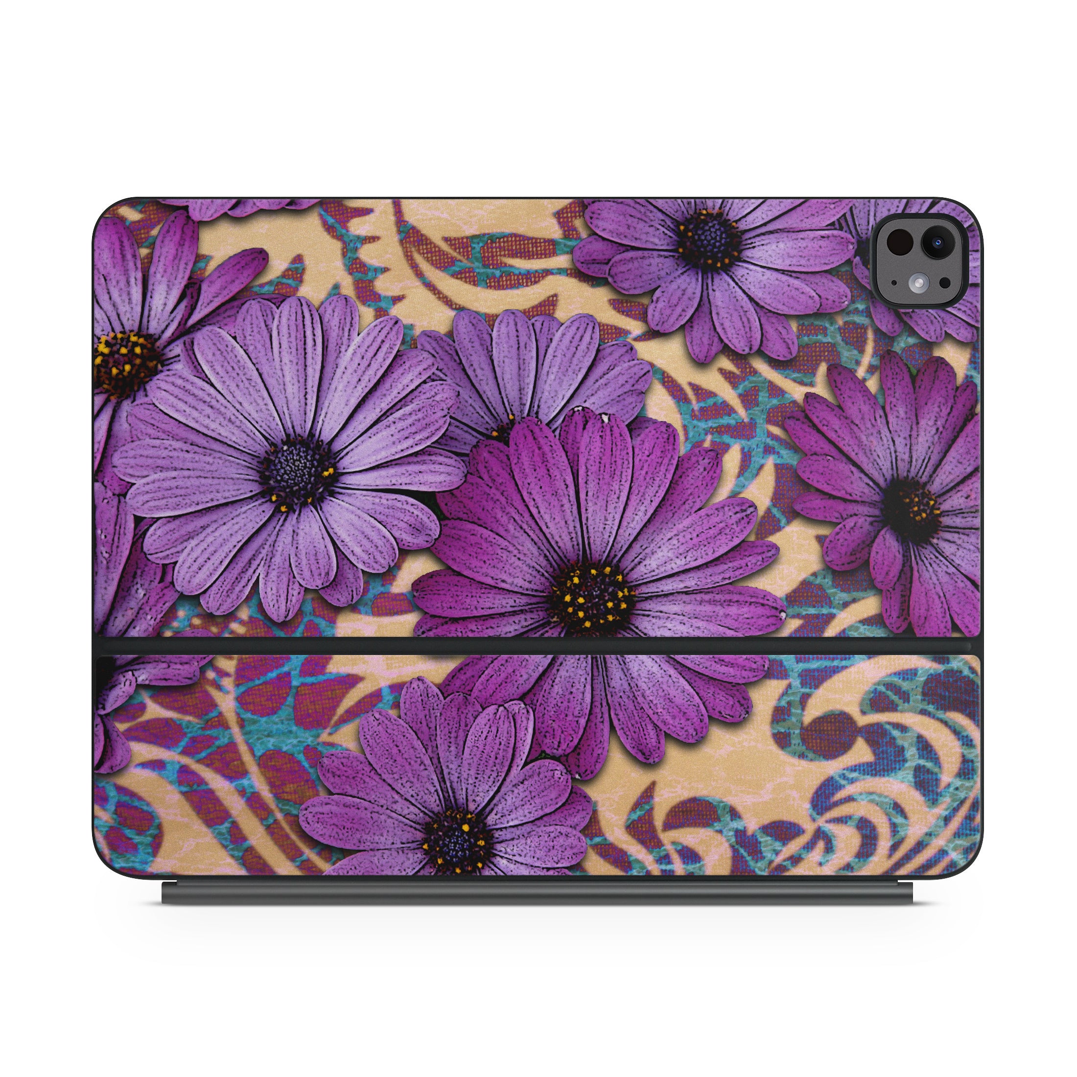 Daisy Damask - Apple Magic Keyboard for iPad Skin