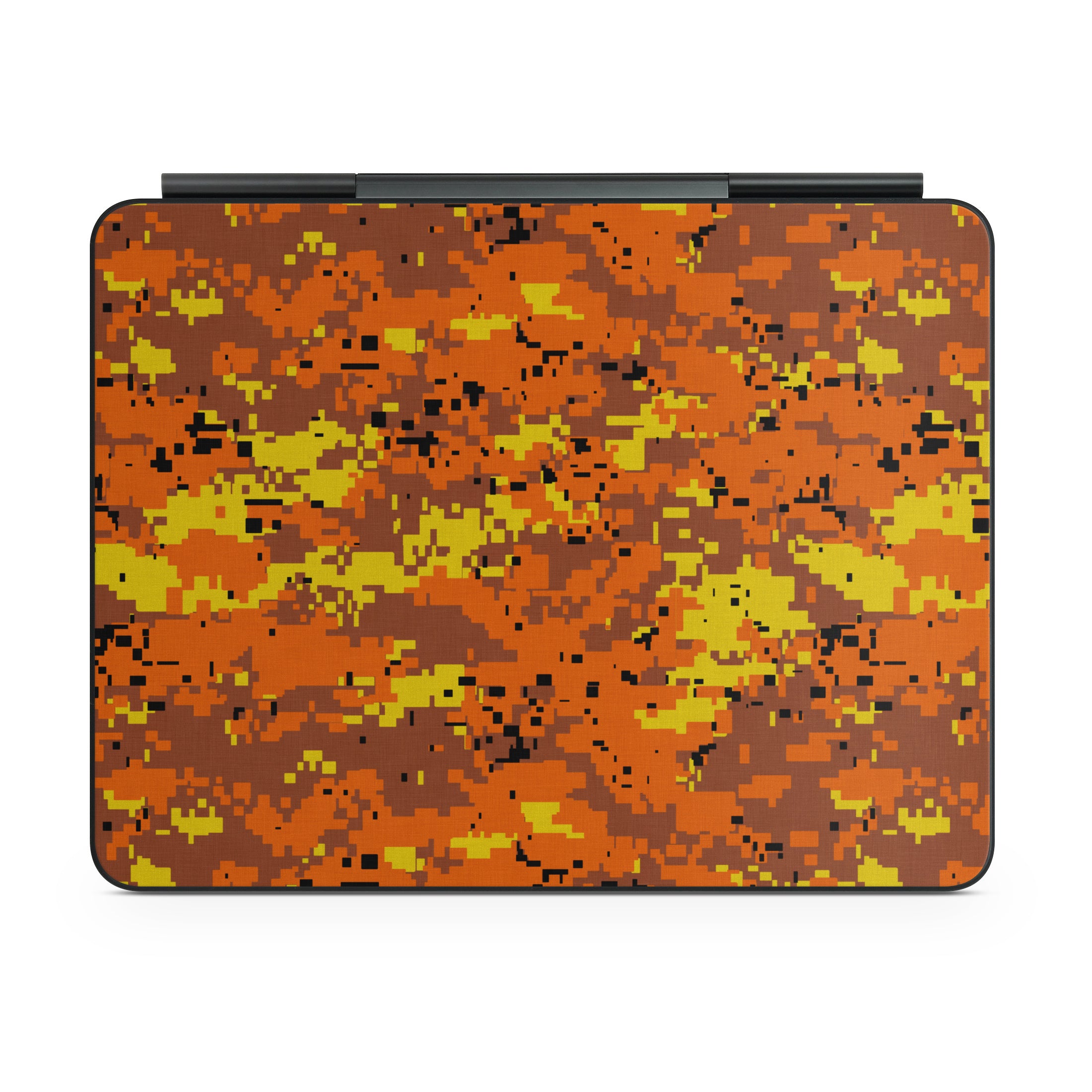 Digital Orange Camo - Apple Magic Keyboard for iPad Skin