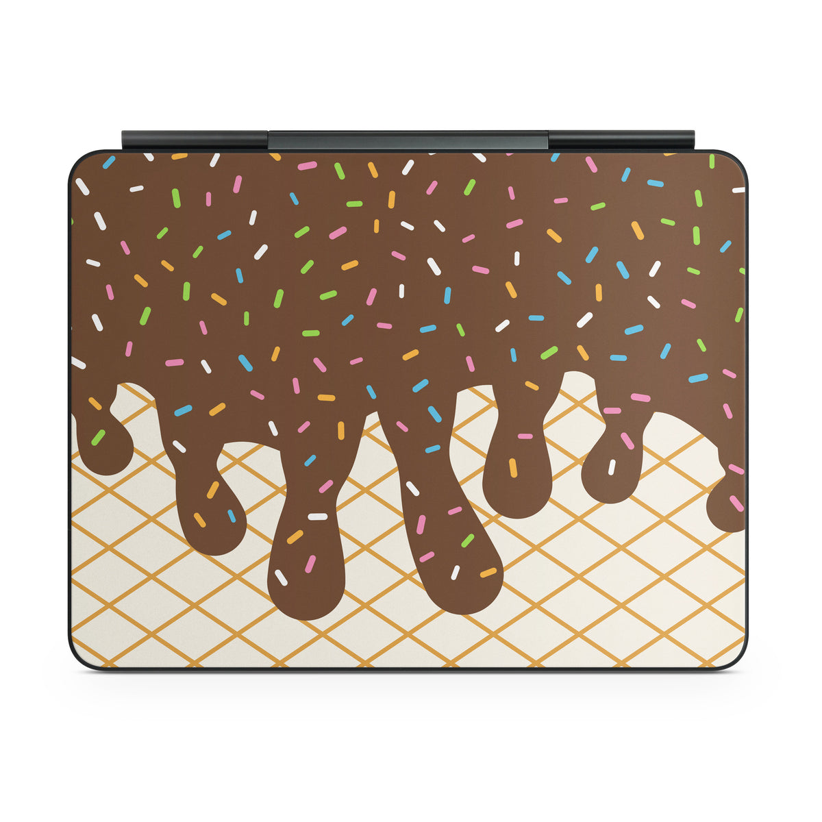 Chocolate Ice Cream Drip - Apple Magic Keyboard for iPad Skin