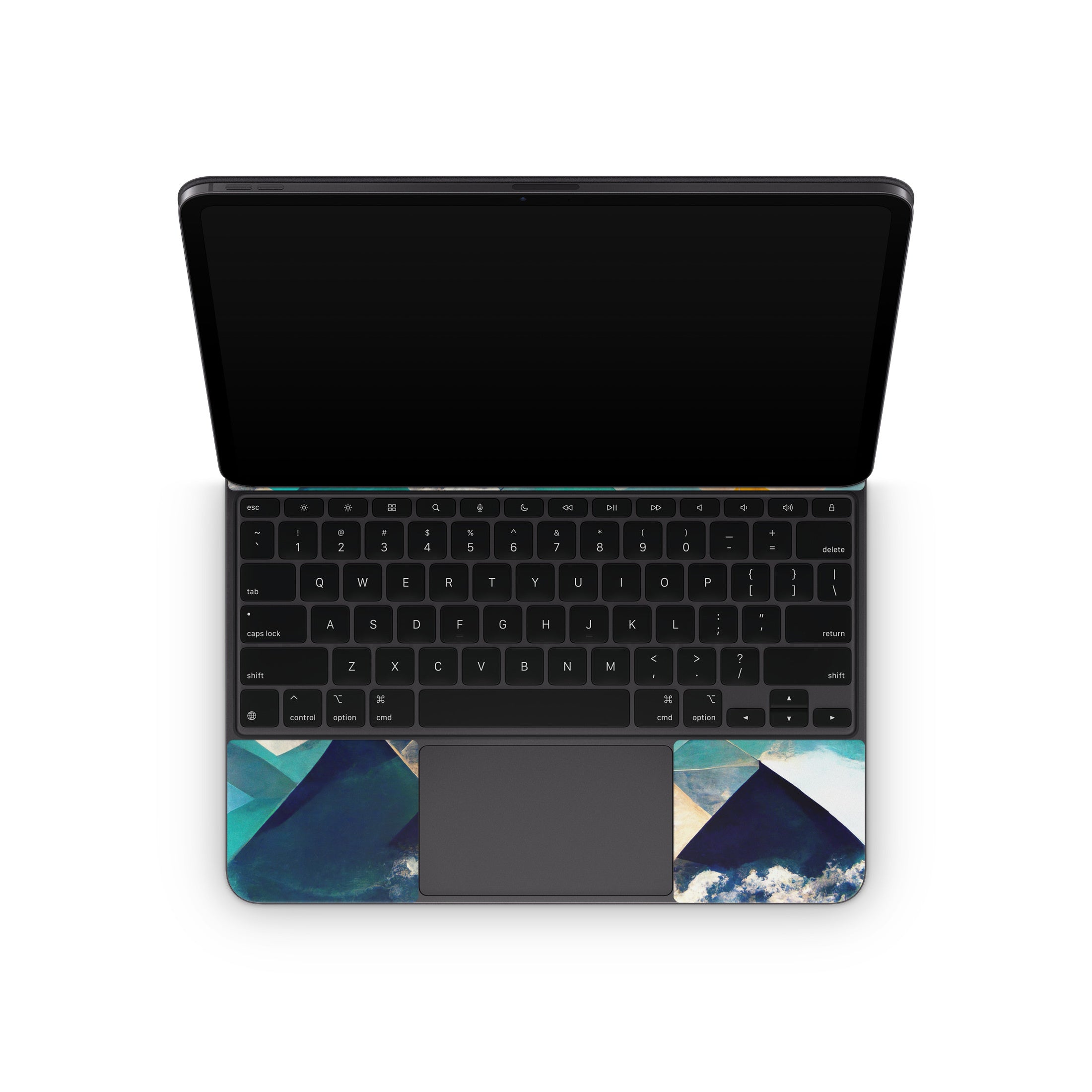 Gold Clouds - Apple Magic Keyboard for iPad Skin