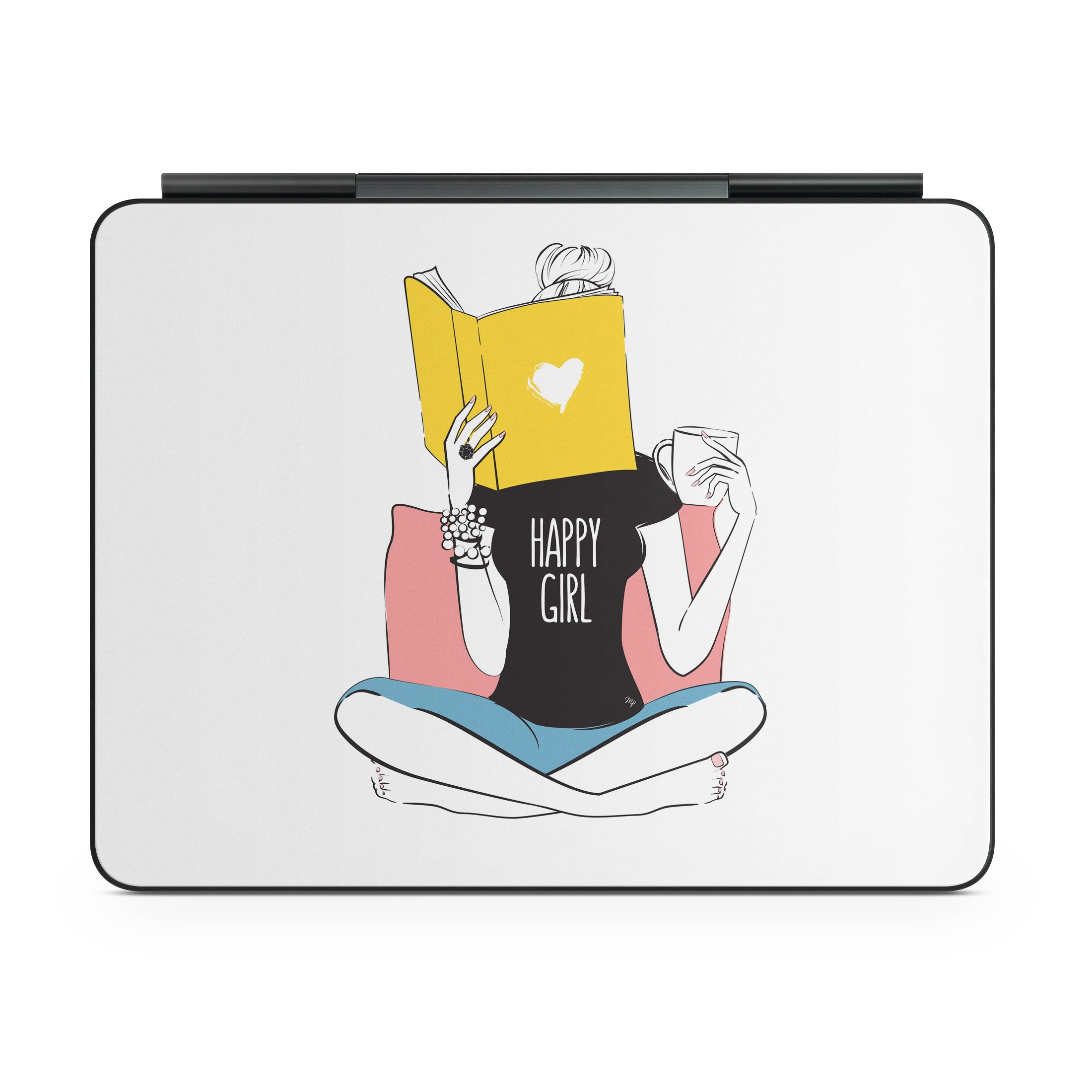 Happy Girl - Apple Magic Keyboard for iPad Skin