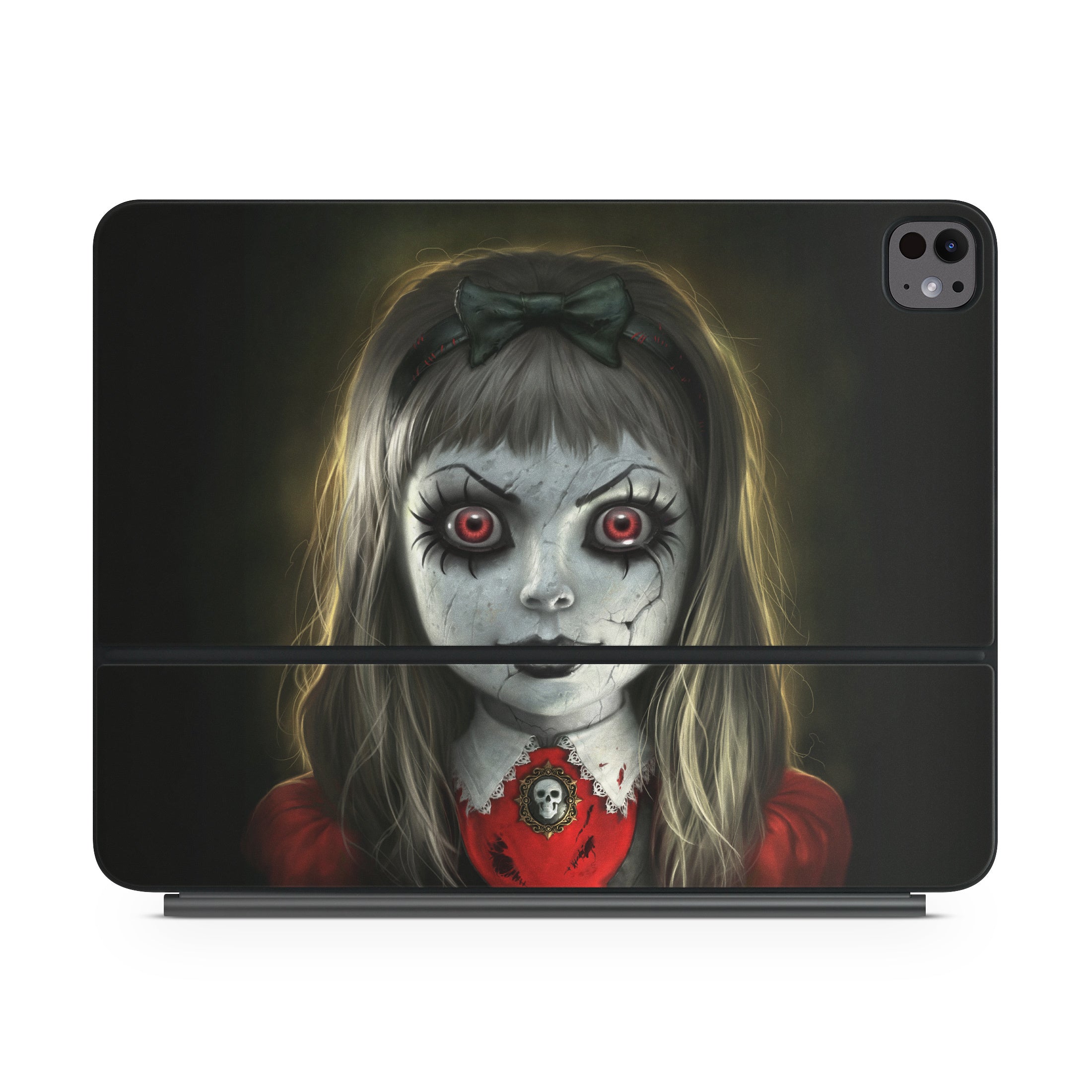 Haunted Doll - Apple Magic Keyboard for iPad Skin